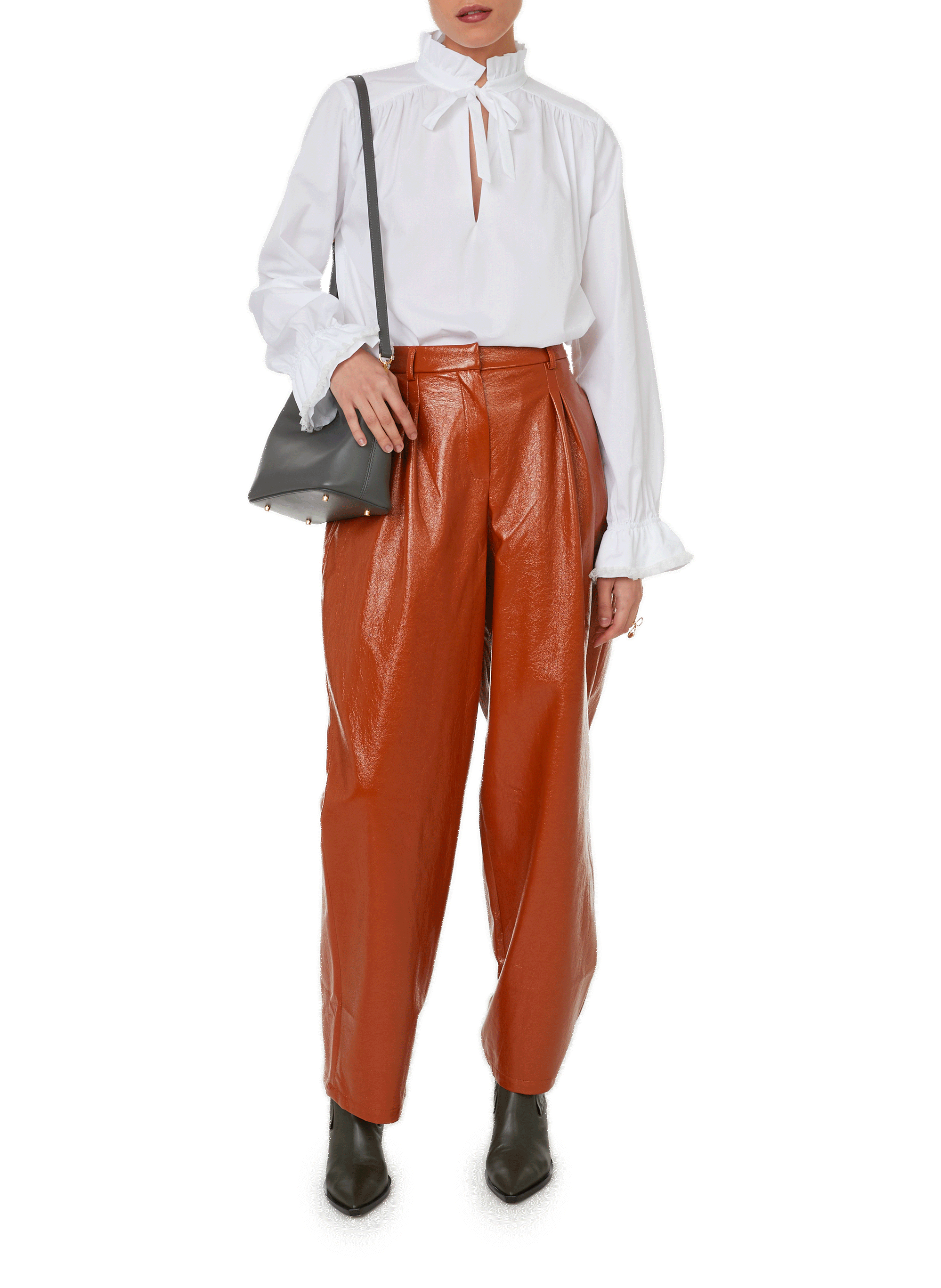 Castiglione loose-fit cotton poplin shirt FÊTE IMPÉRIALE White