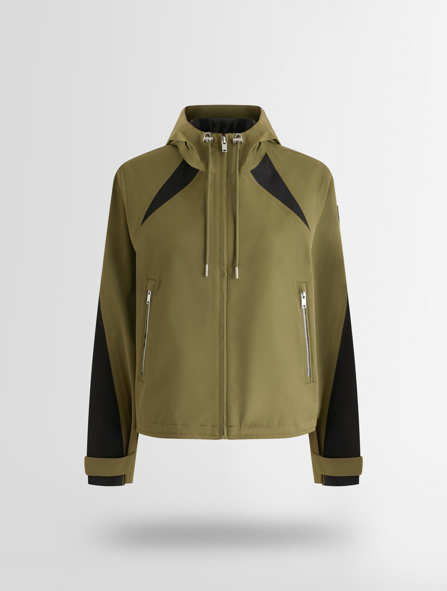 Blouson kasima col capuche coupe regular FUSALP Kaki