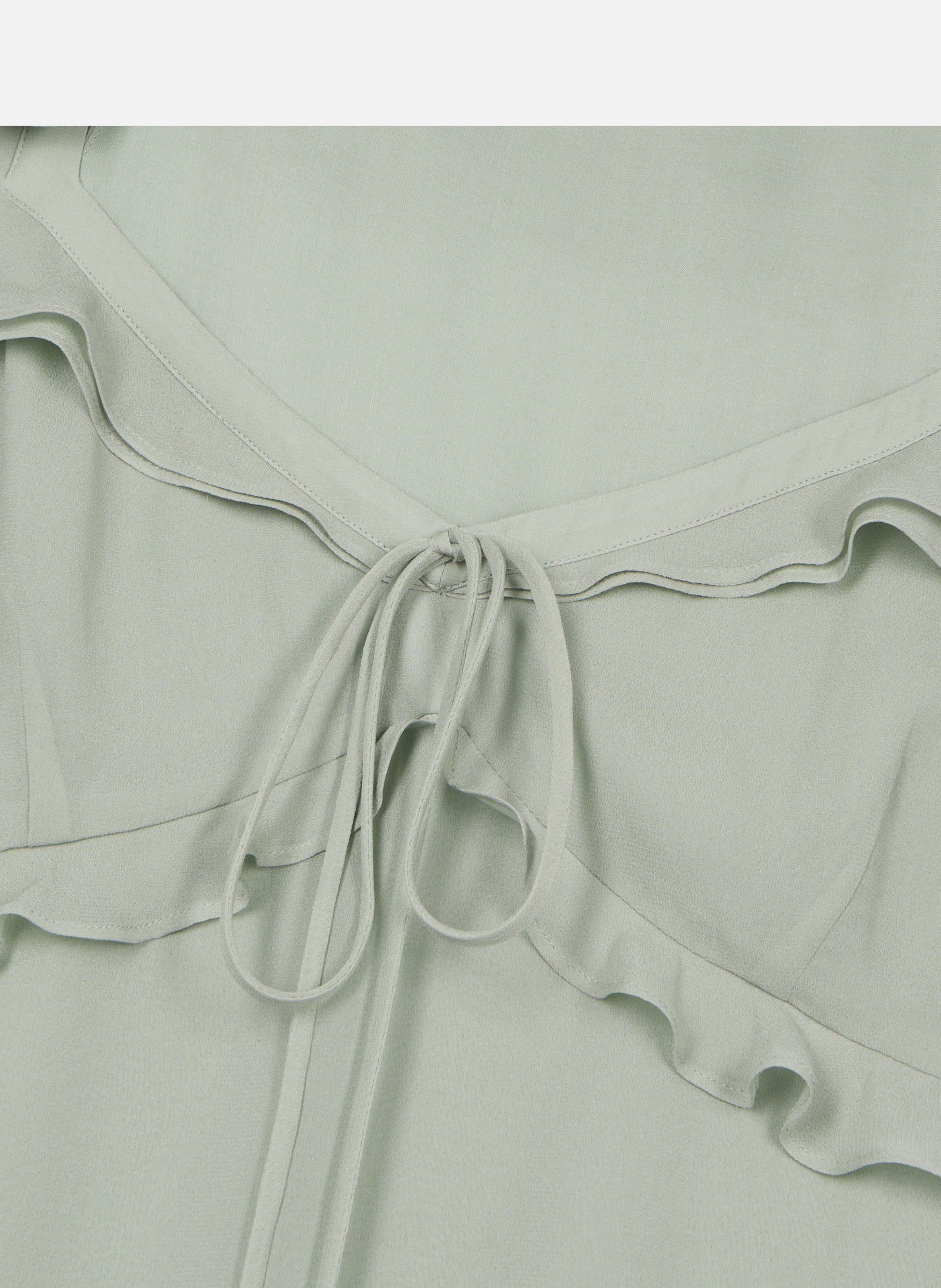 Top avec volants THE KOOPLES Vert