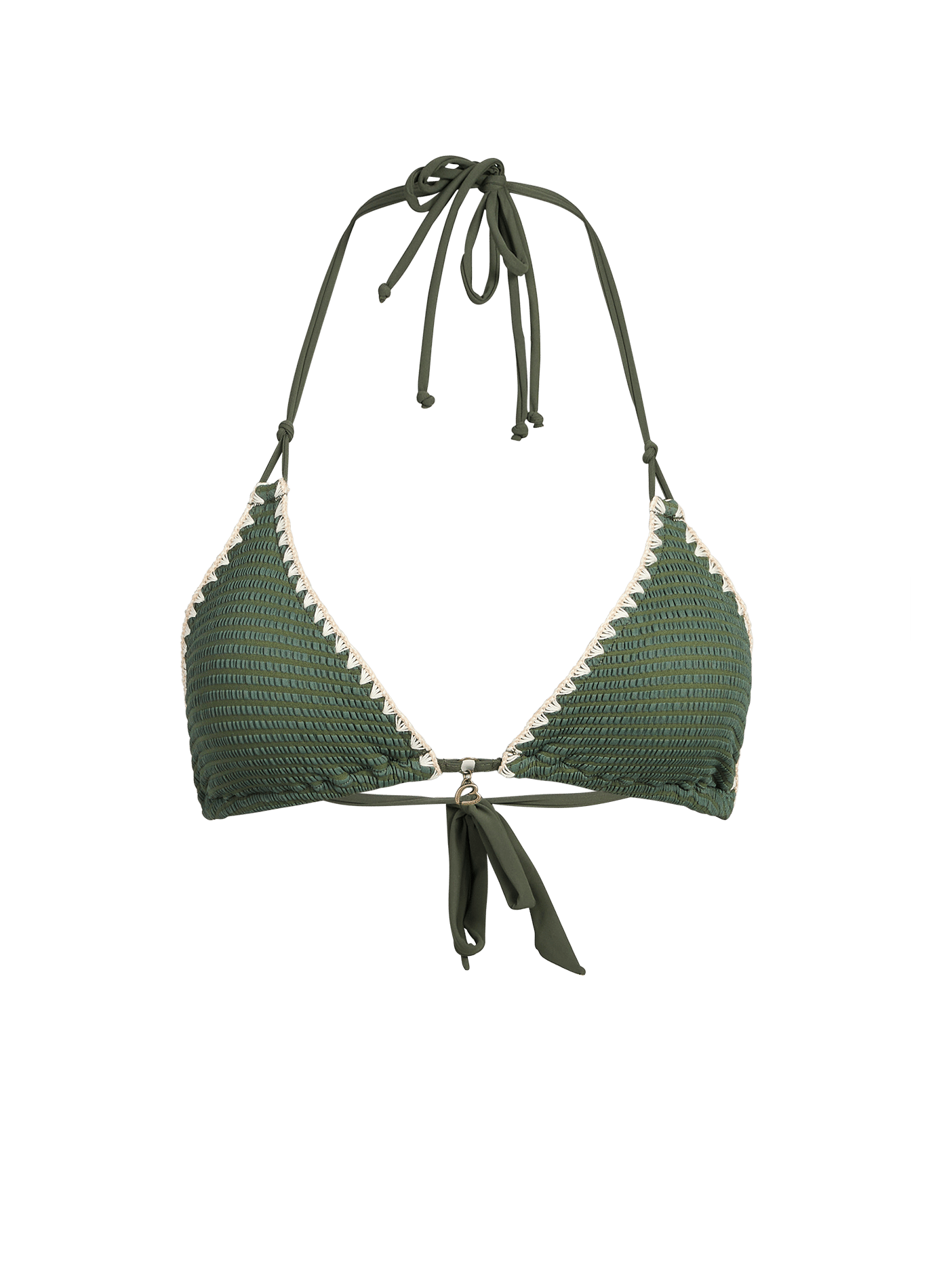 Haut de bikini triangle Nuco Dakota BANANA MOON Kaki