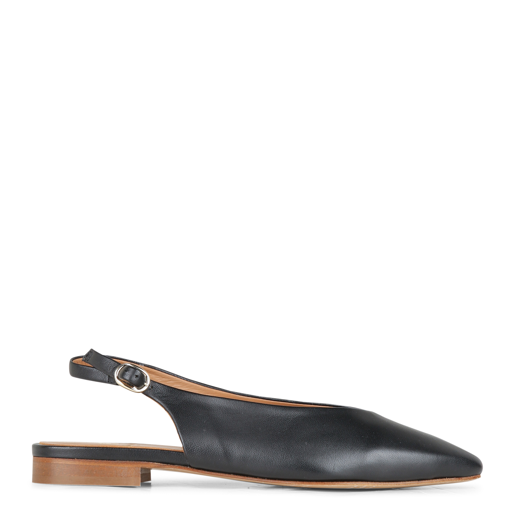 Ballerines en cuir anouk BOBBIES Noir