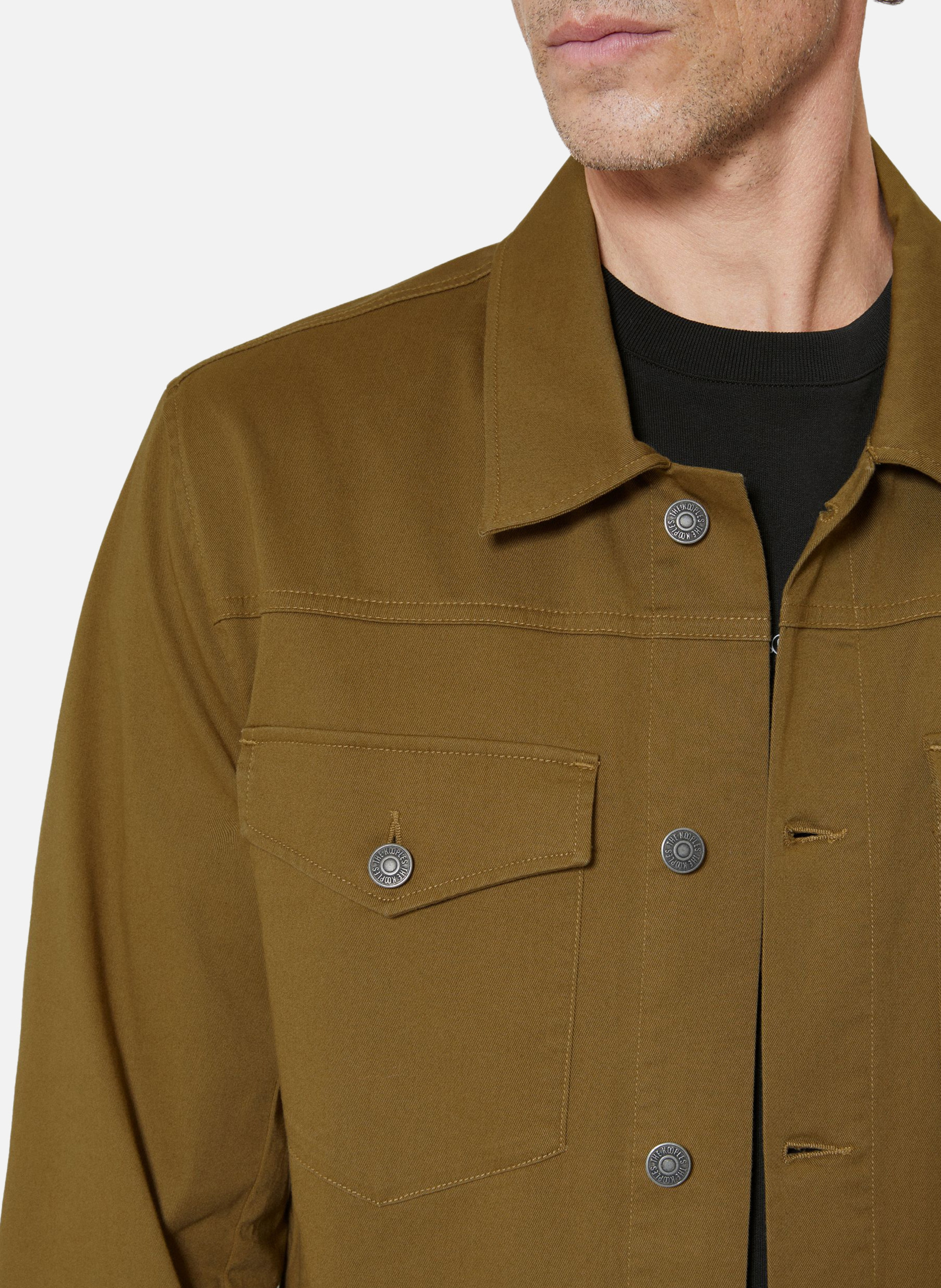 Surchemise à poches plaquées THE KOOPLES Marron