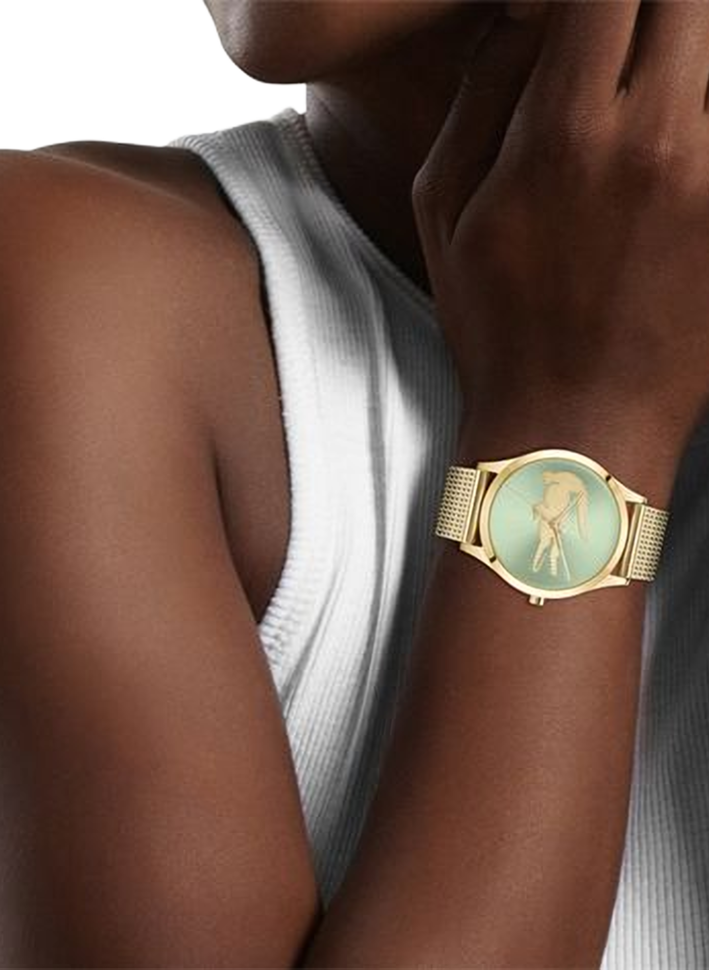 Montre quartz Crocodelle en acier inoxydable LACOSTE MONTRES Vert