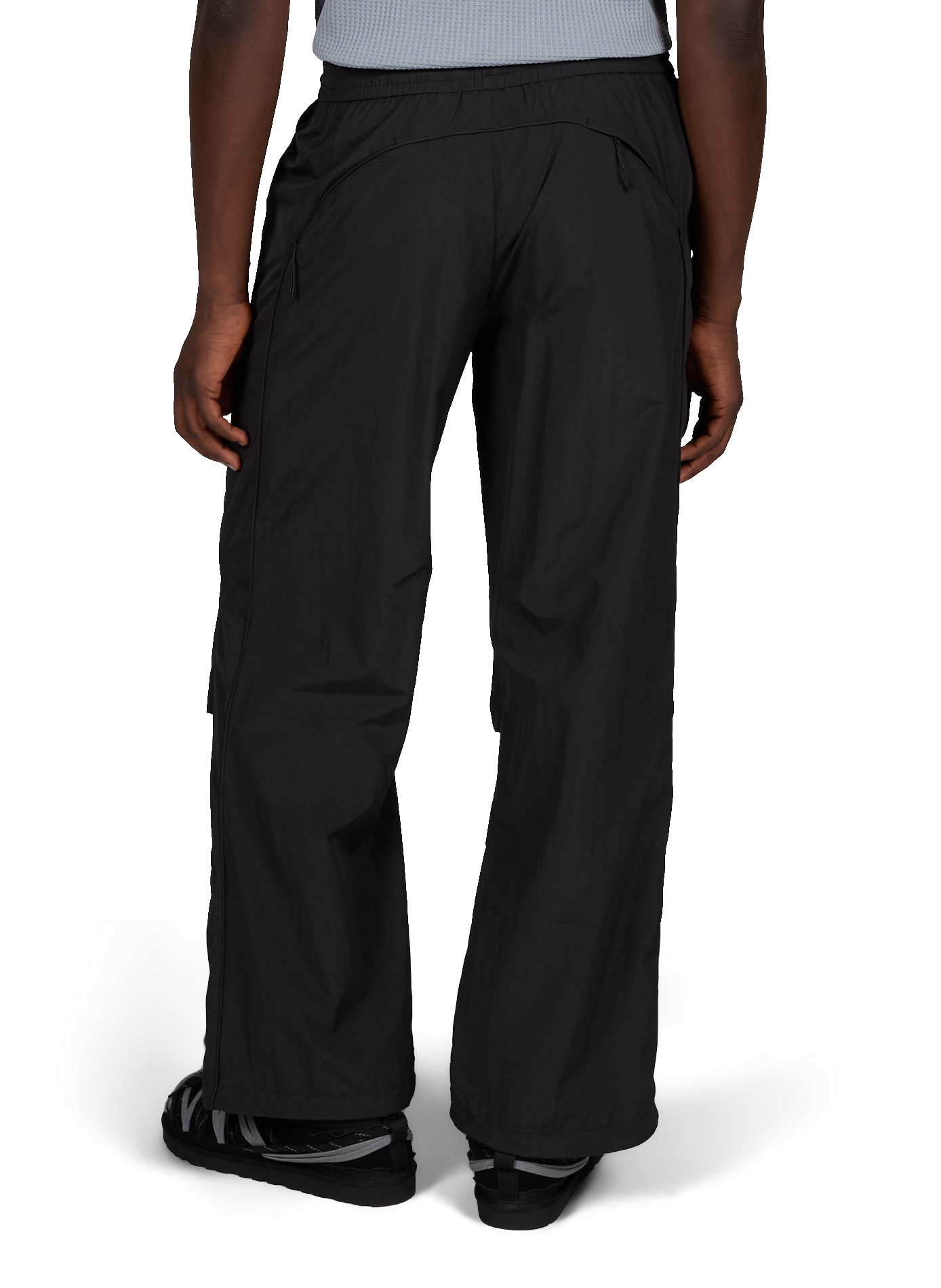 Straight-fit joggers   RAINS Black