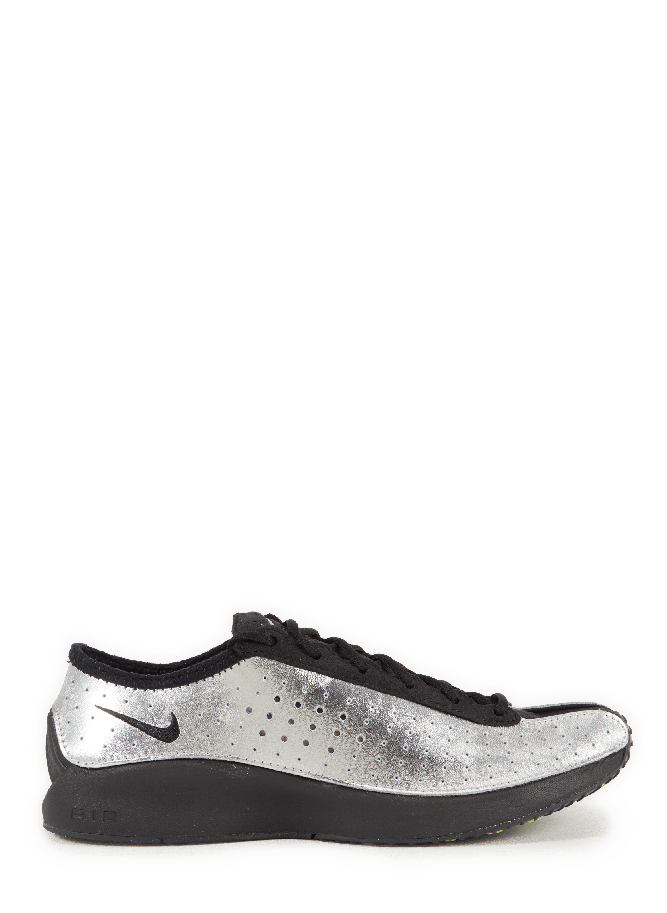 Baskets brillantes Air Superfly en cuir mélangé NIKE Noir