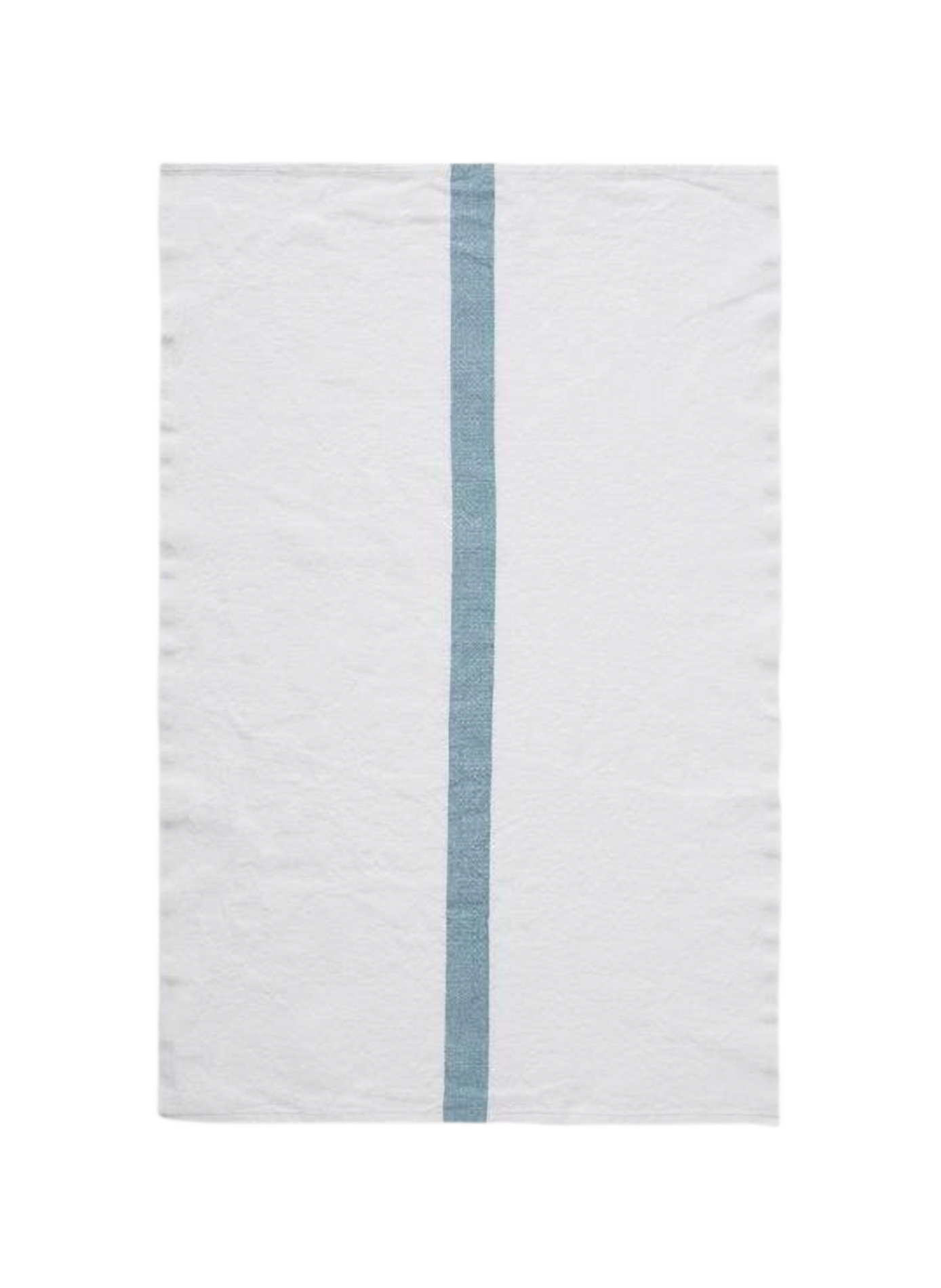 Set of 6 Doudou linen dish towels CHARVET Blue
