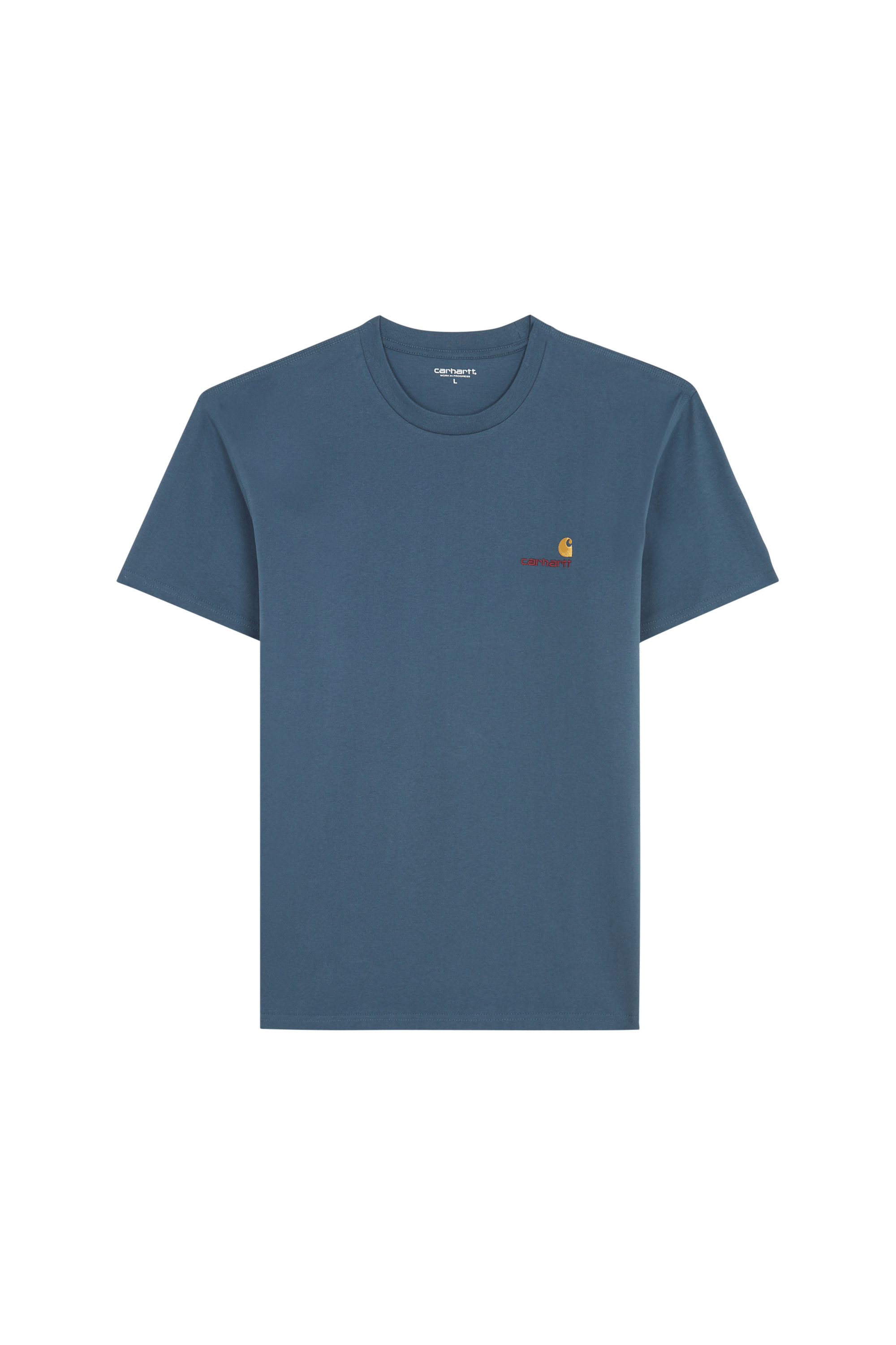 T-shirt american script CARHARTT WIP Bleu
