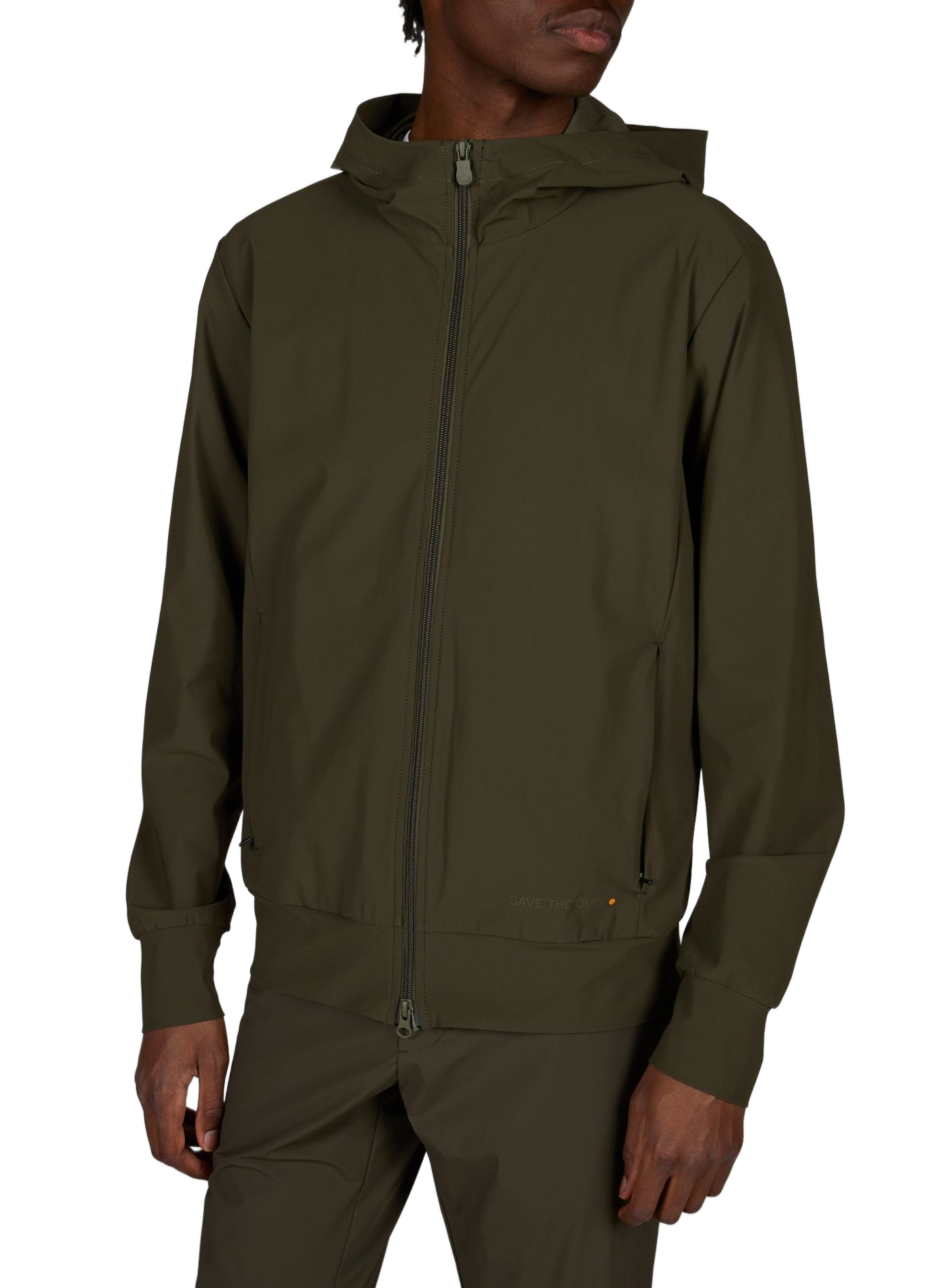 Blouson FYI à capuche SAVE THE DUCK Kaki