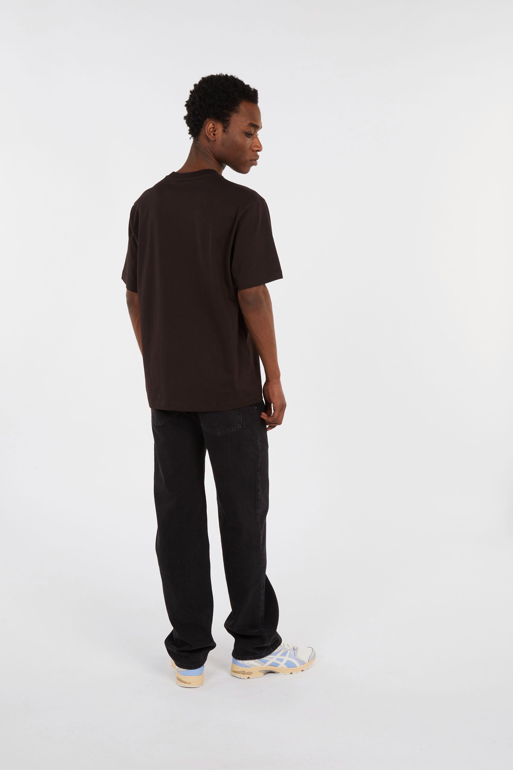 T-shirt LACOSTE Marron