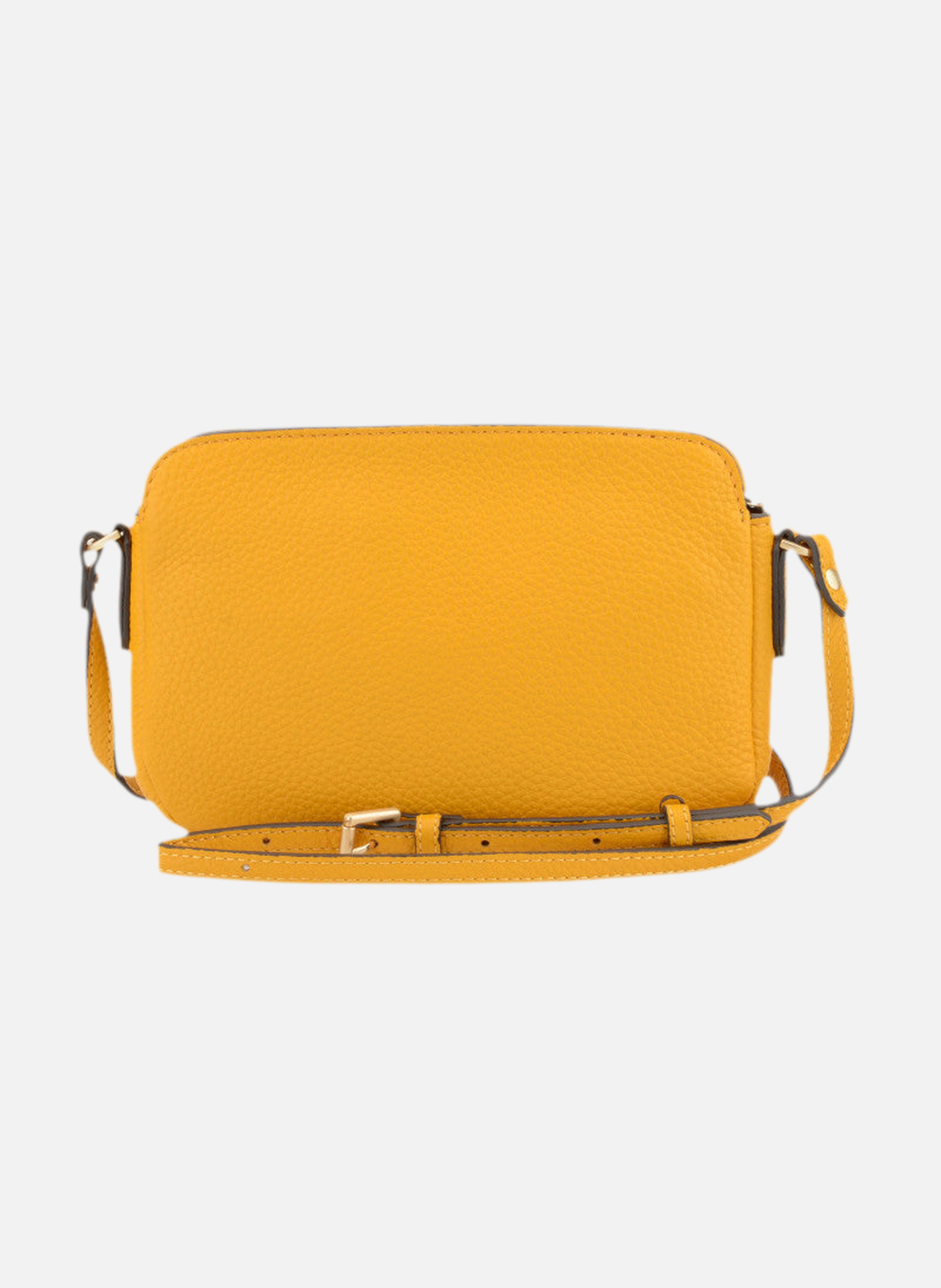 Image | sac cabas en cuir de vachette POURCHET Jaune