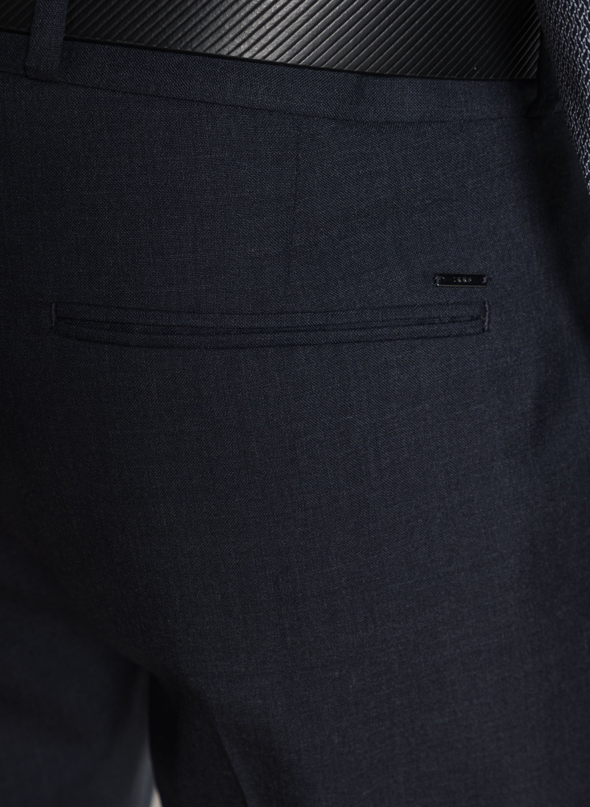 Pantalon de costume en laine IKKS Bleu