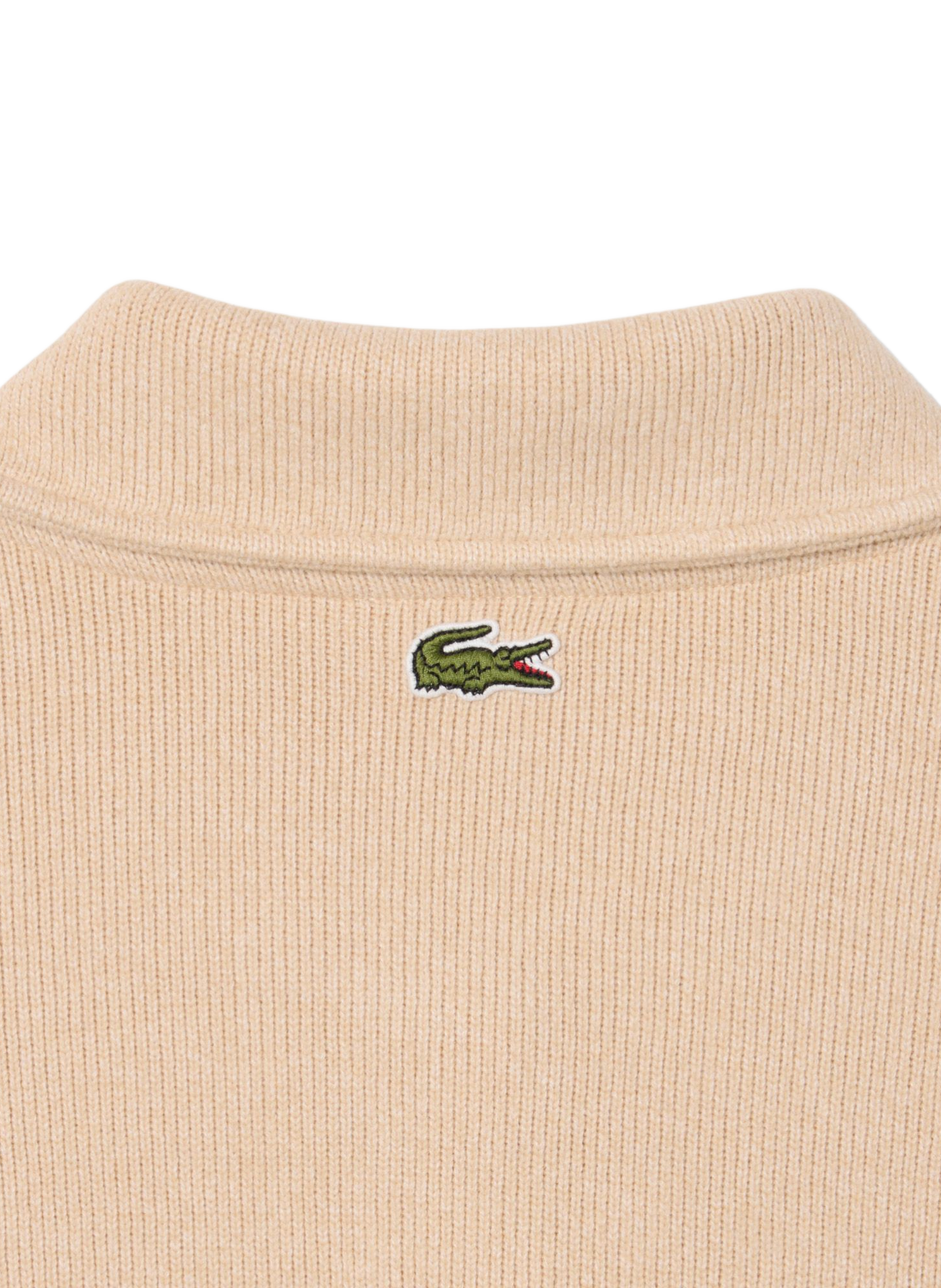 Pull ample en coton mélangé  LACOSTE Beige