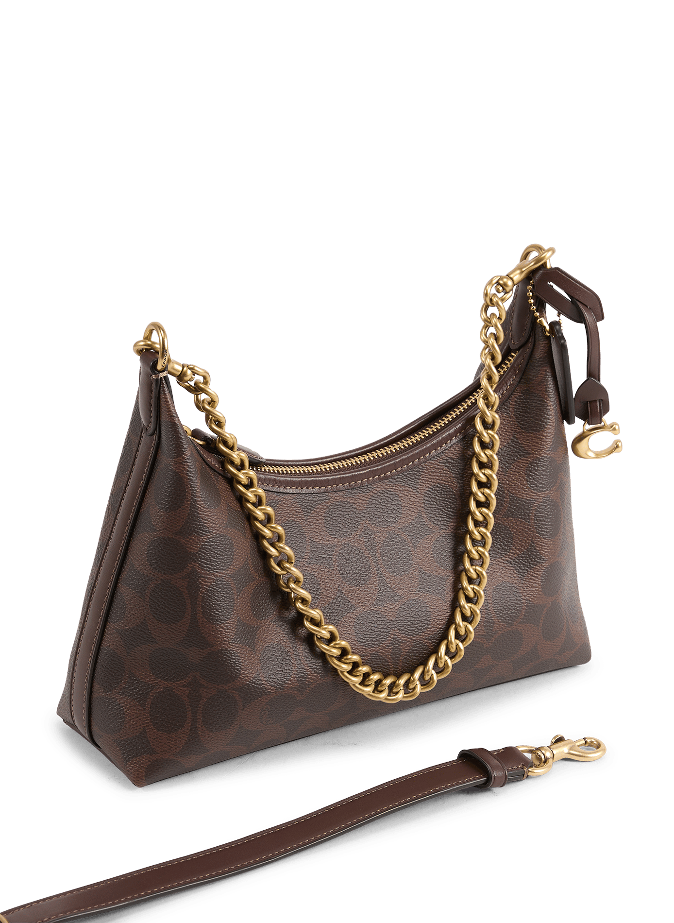 Juliet 25 monogrammed handbag COACH Brown