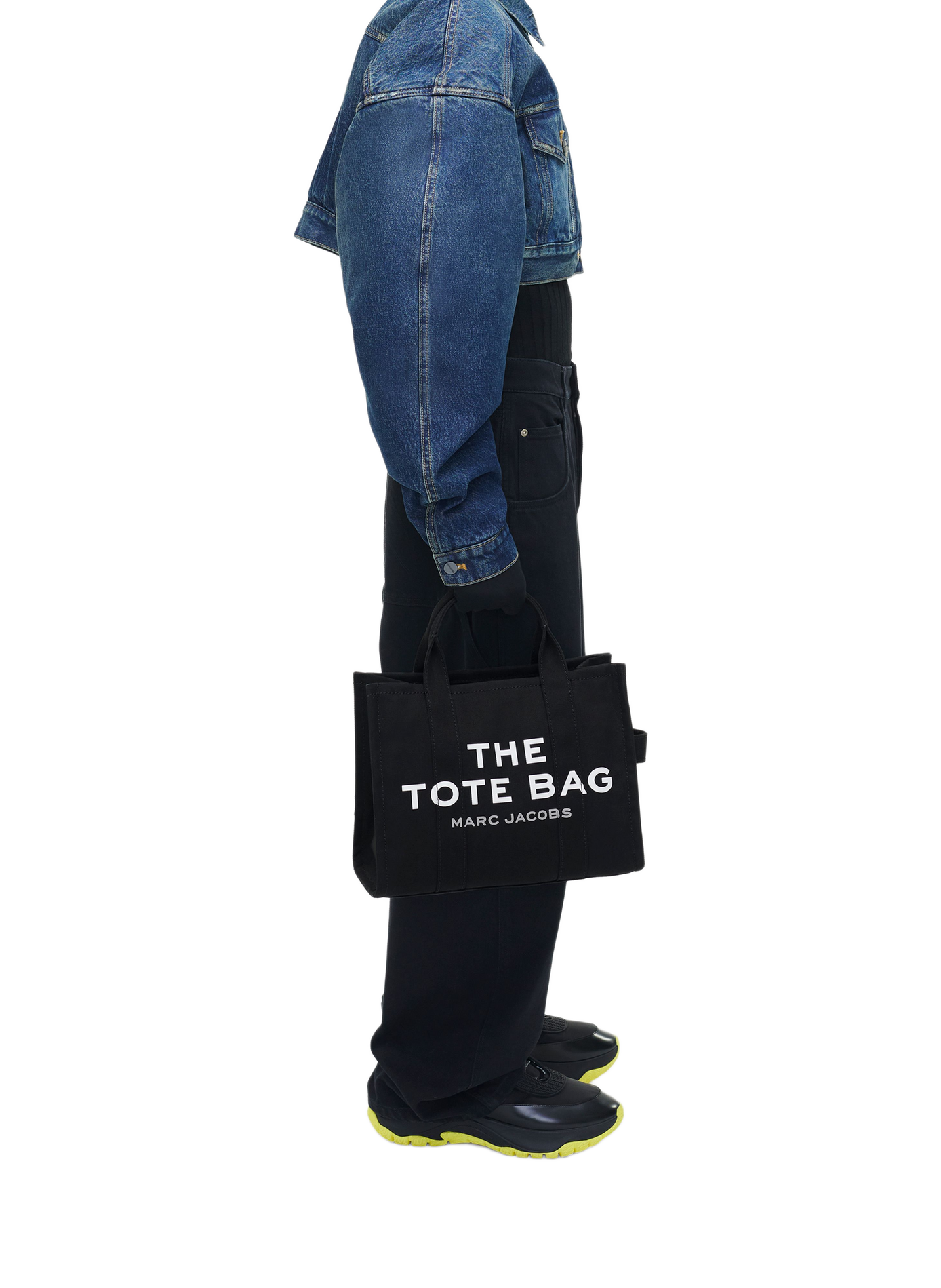 Tas cabas The Canvas Medium Tote Bag | Zwart MARC JACOBS Dames
