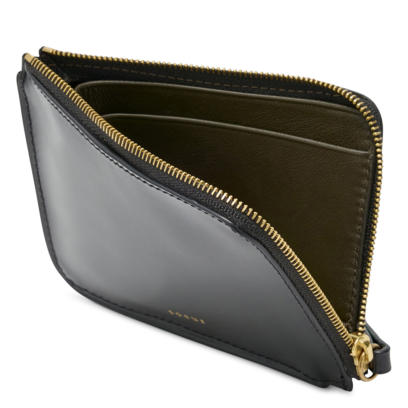 Porte-monnaie en cuir talia SOEUR Noir