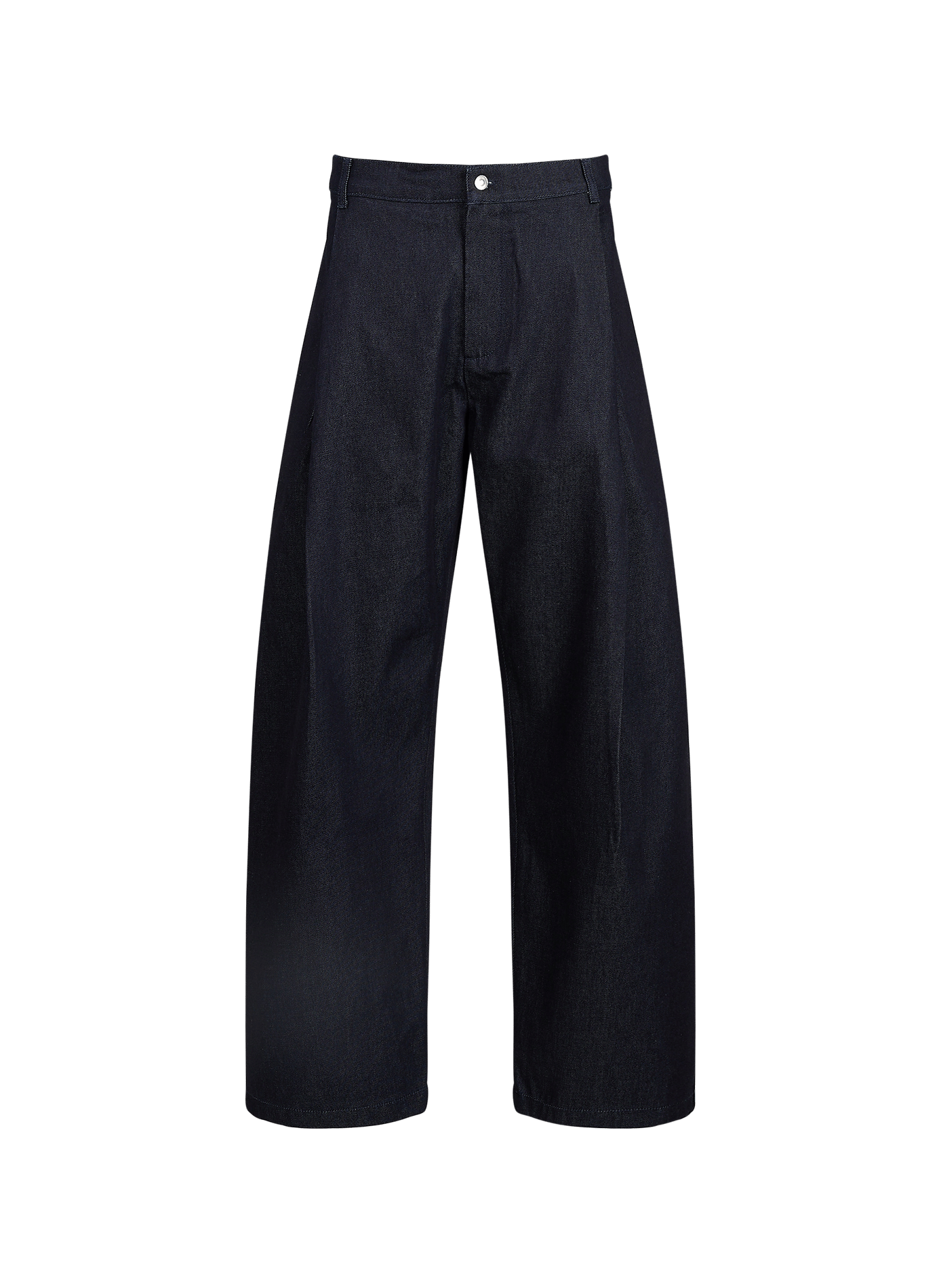 Raw wide leg cotton jeans SEVENTH Blue