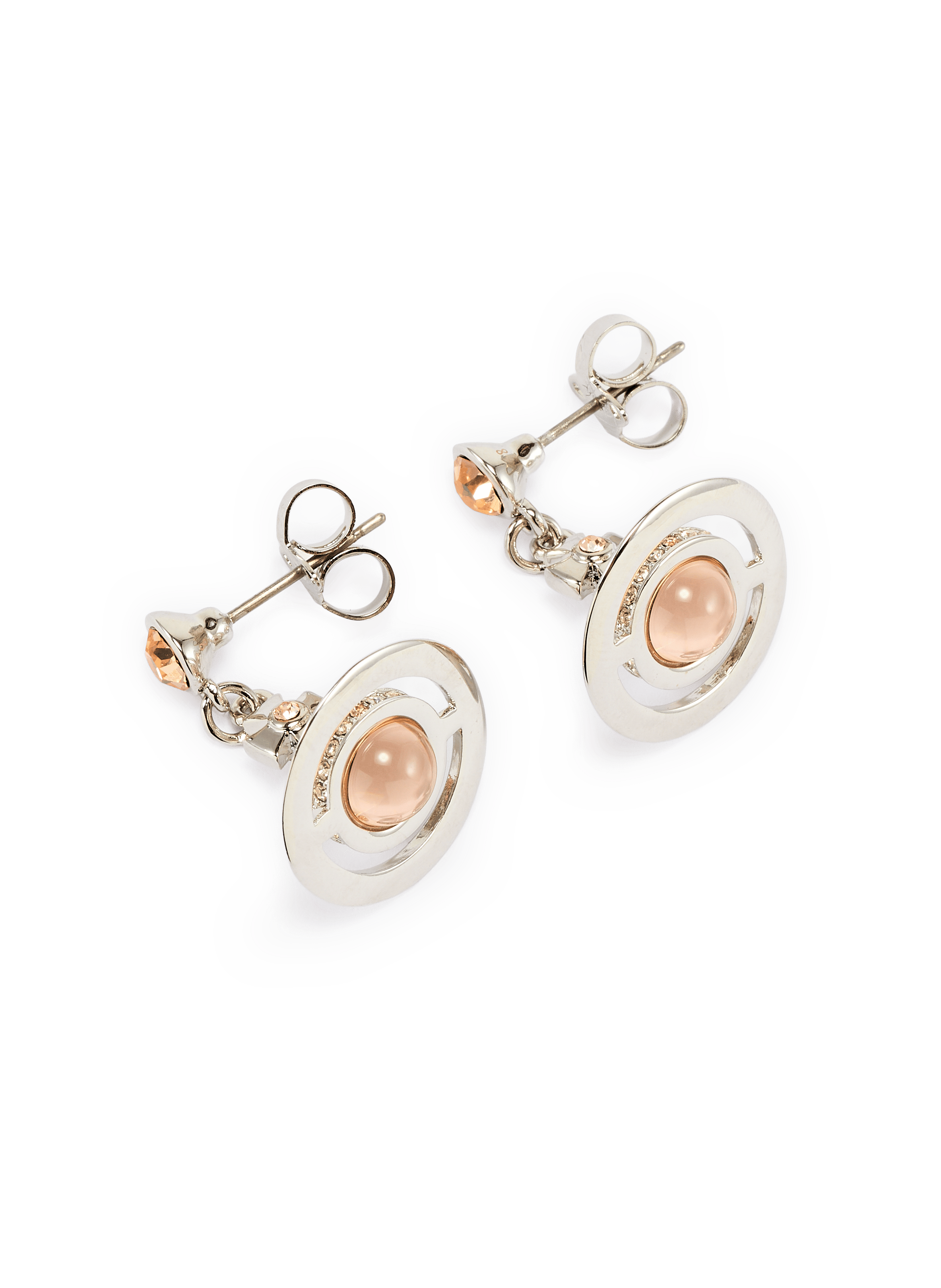 Boucles d'oreilles en laiton VIVIENNE WESTWOOD Silver