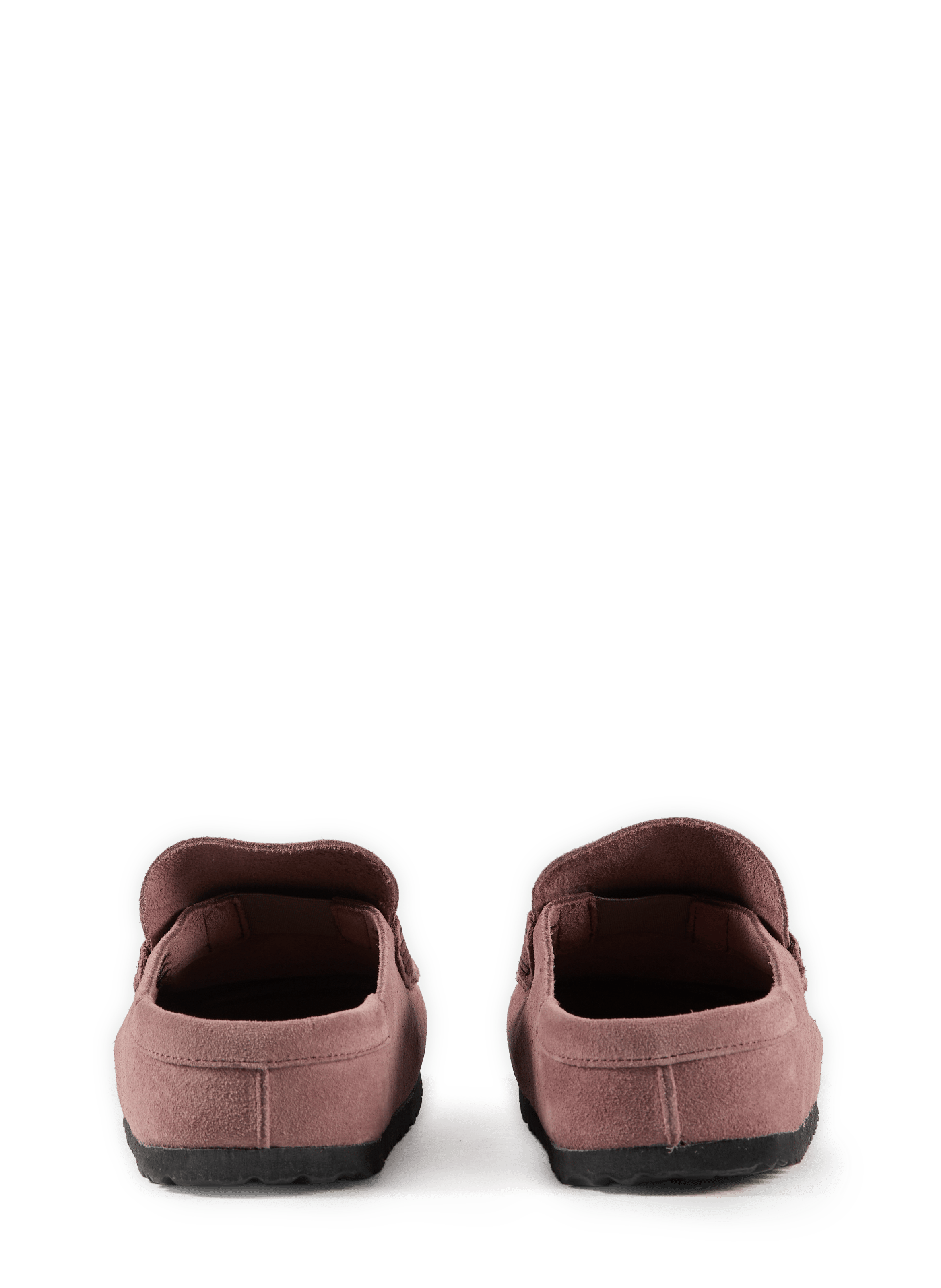 Zapatos planos de cuero BIRKENSTOCK Violeta