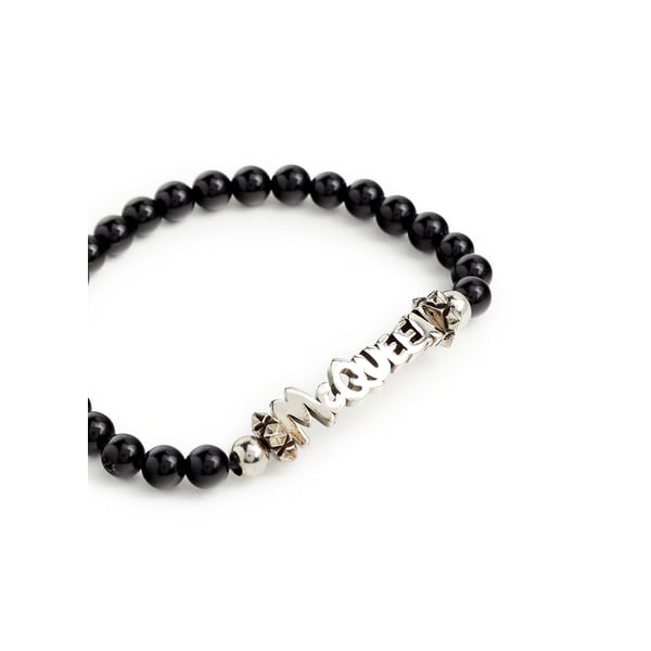 Bracelet à logo en perles