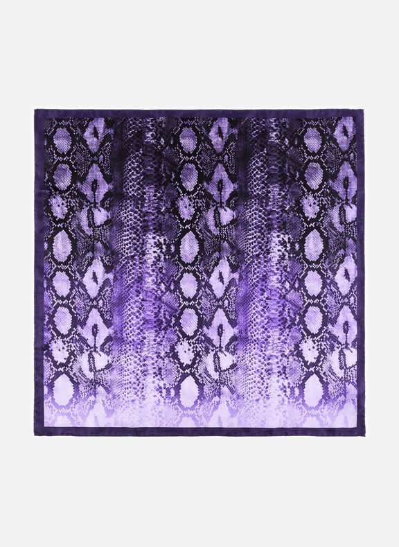 Printed silk scarf Purple by SAISON 1865 SAISON 1865 Printed silk scarf Purple