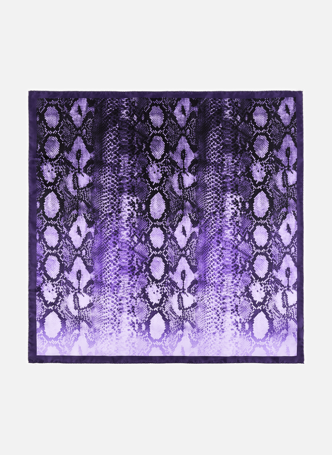 Printed silk scarf SAISON 1865