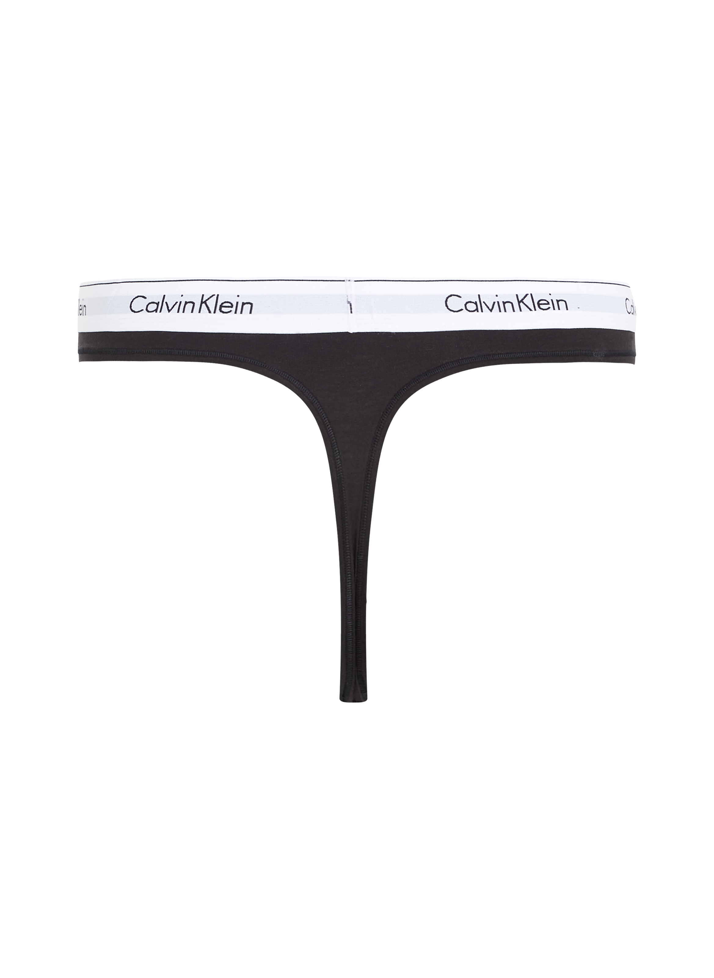 Cotton logo string CALVIN KLEIN Black