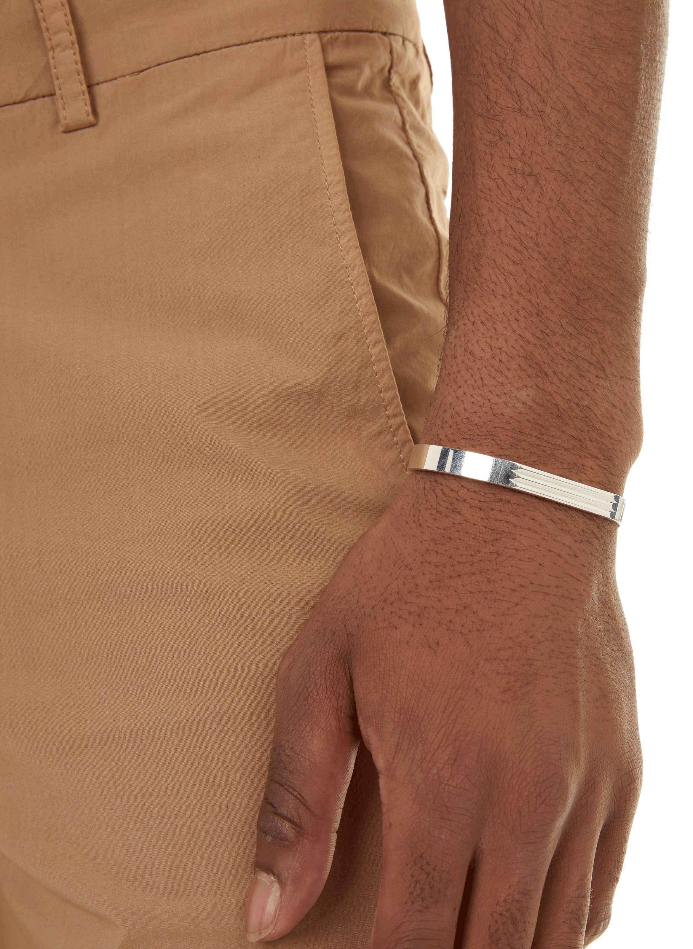 Pantalon droit JAGVI RIVE GAUCHE Beige