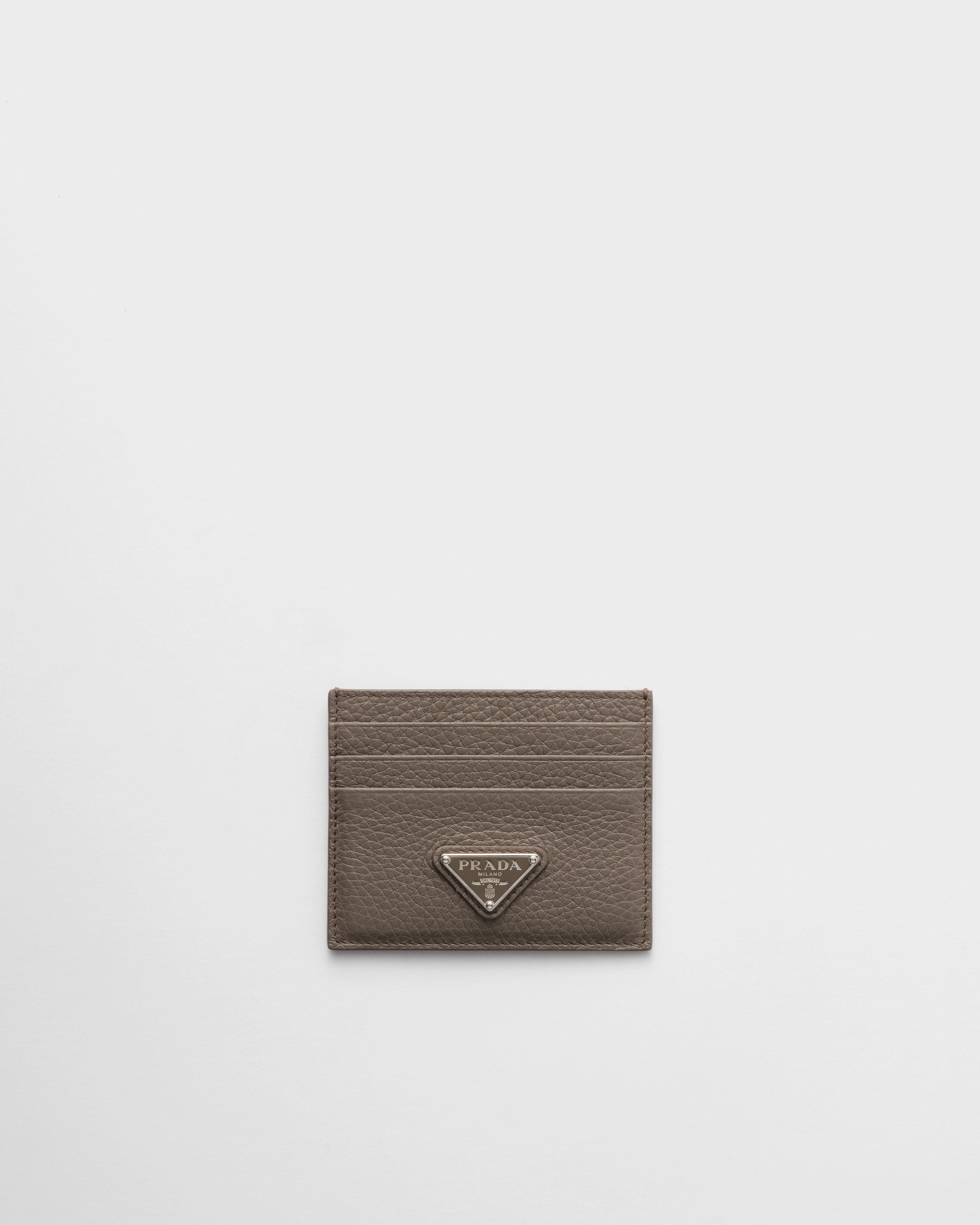 Porte-cartes en cuir PRADA 