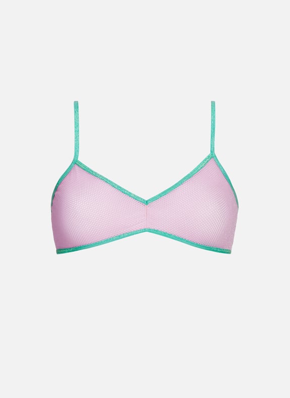 Mesh bralette Pink by LA NOUVELLE LA NOUVELLE Mesh bralette Pink