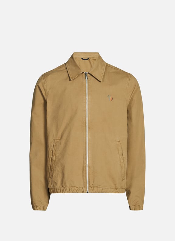 Coach Broad Stripe Zebra Jacket Beige by PAUL SMITH PAUL SMITH Coach Broad Stripe Zebra Jacket Beige