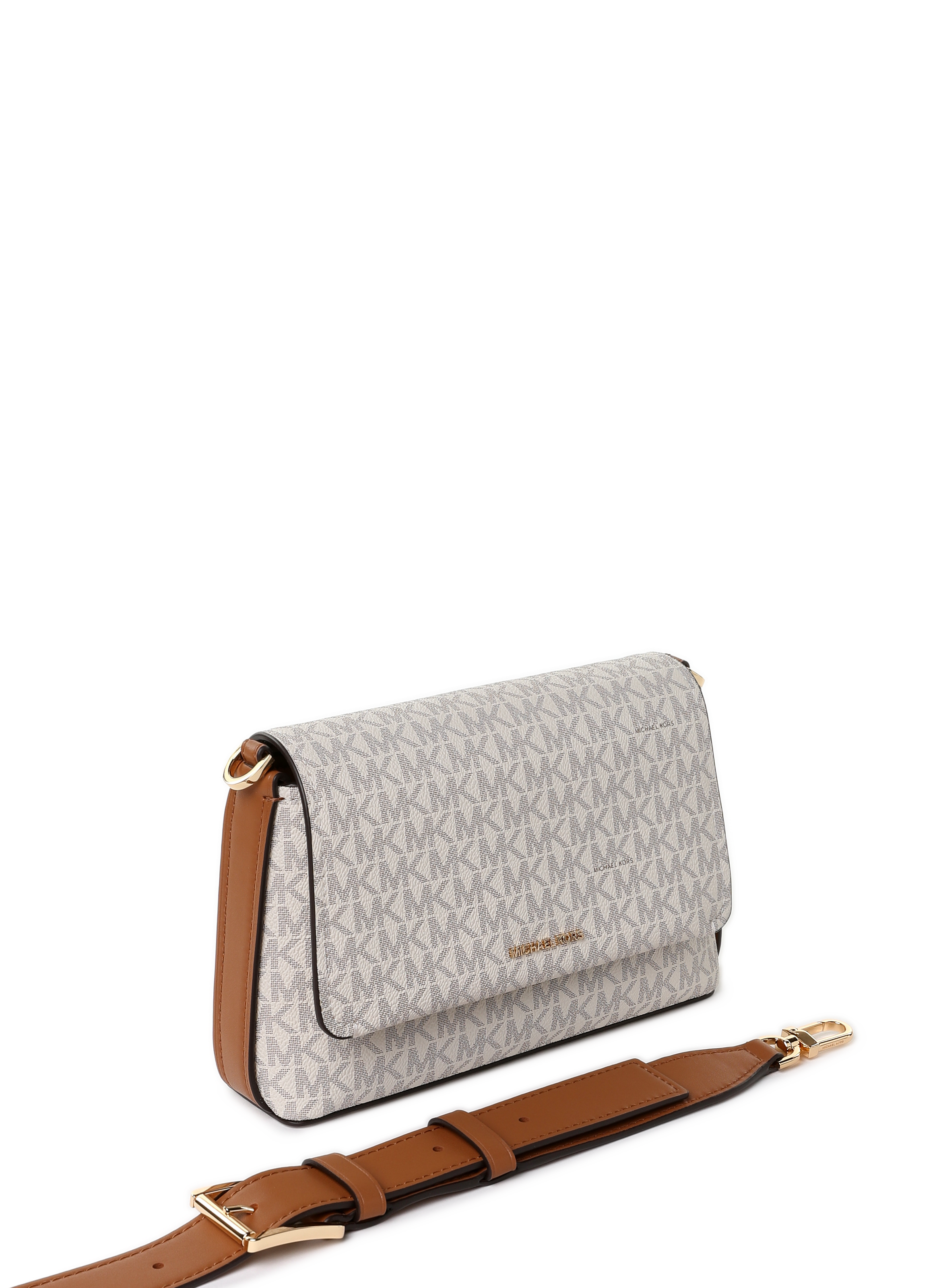 Printed Shoulder Bag MICHAEL KORS White