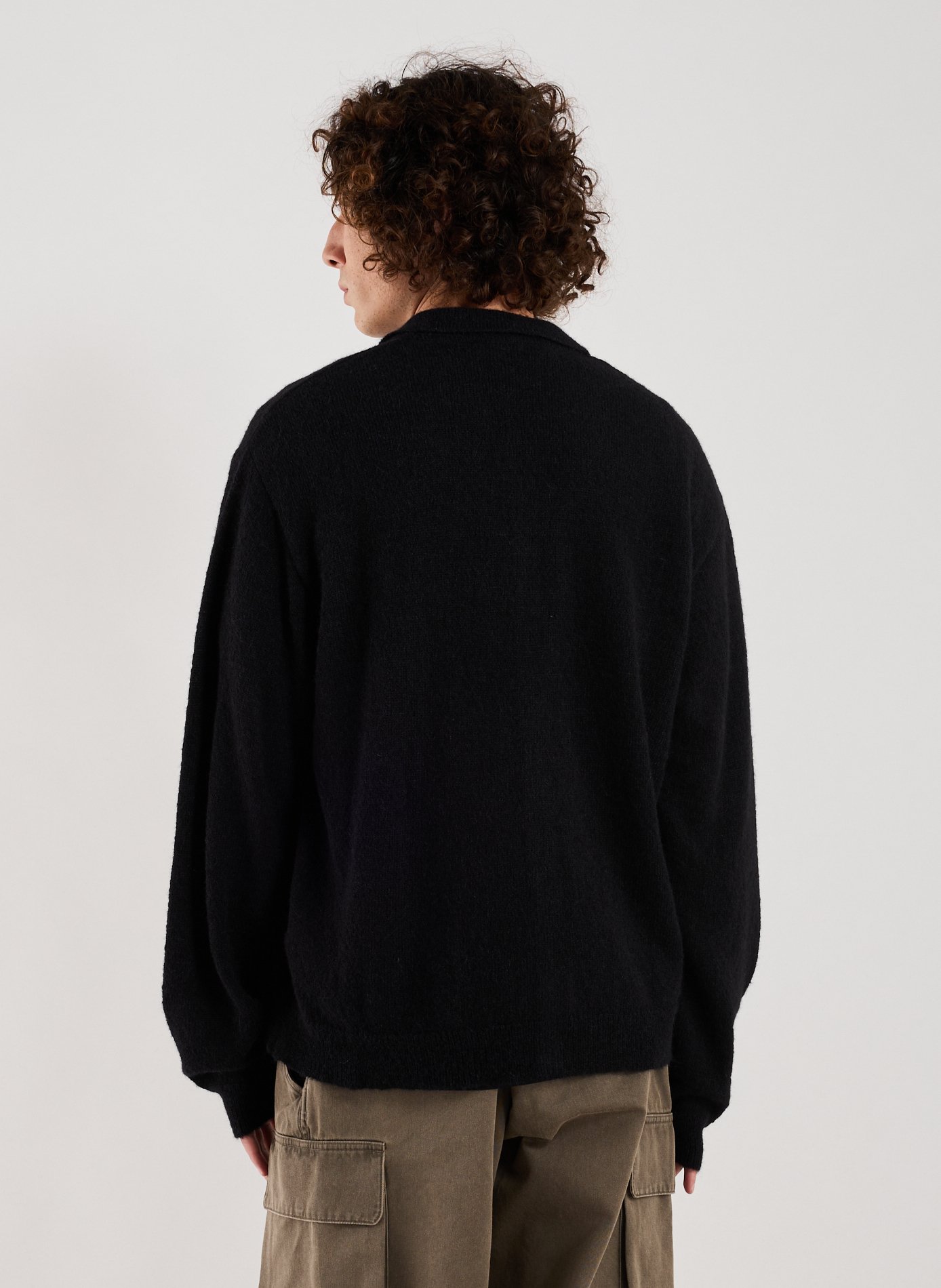 Pull en maille et duveteux OUR LEGACY Noir