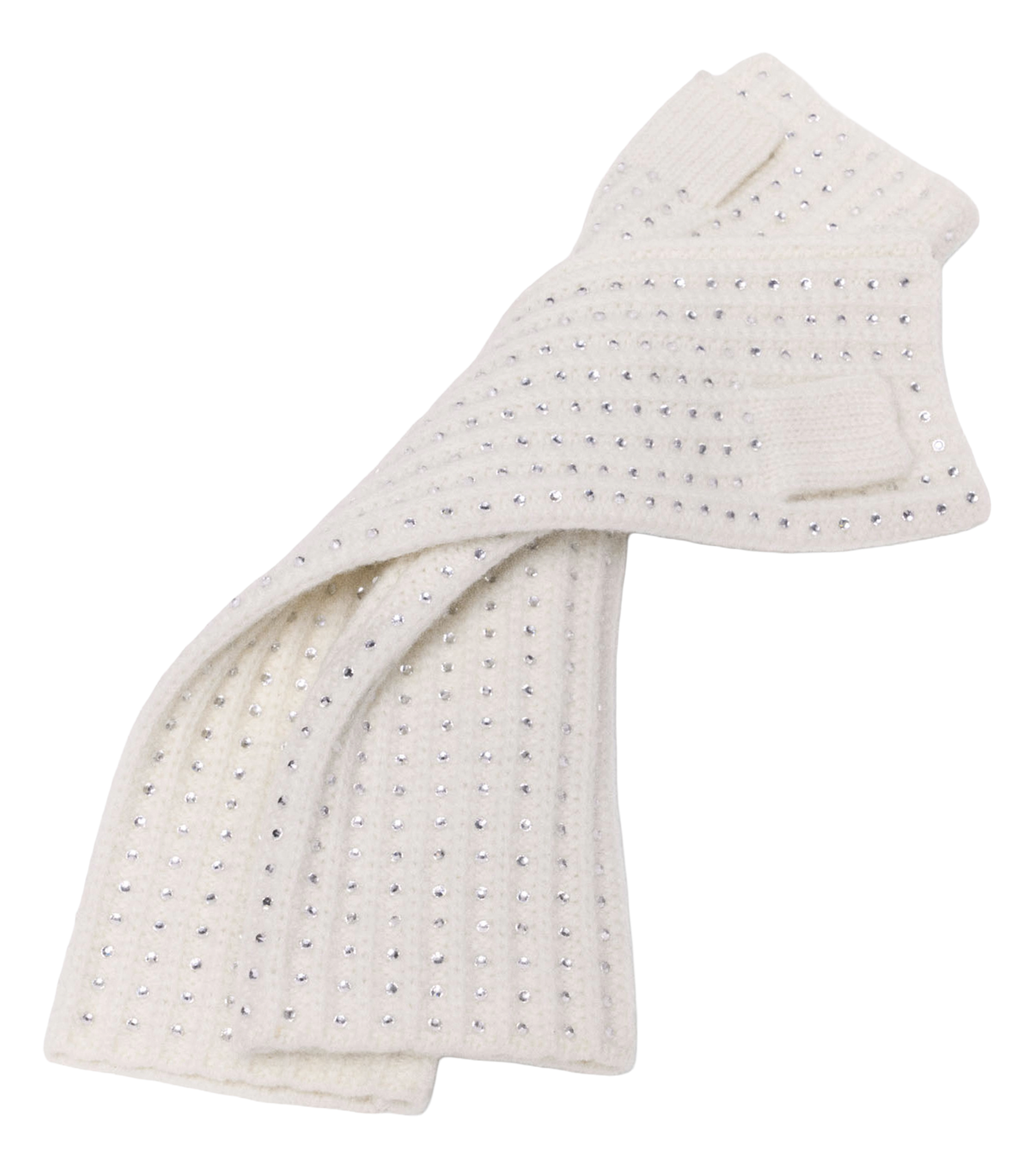 Mitaines en laine MAJE Beige