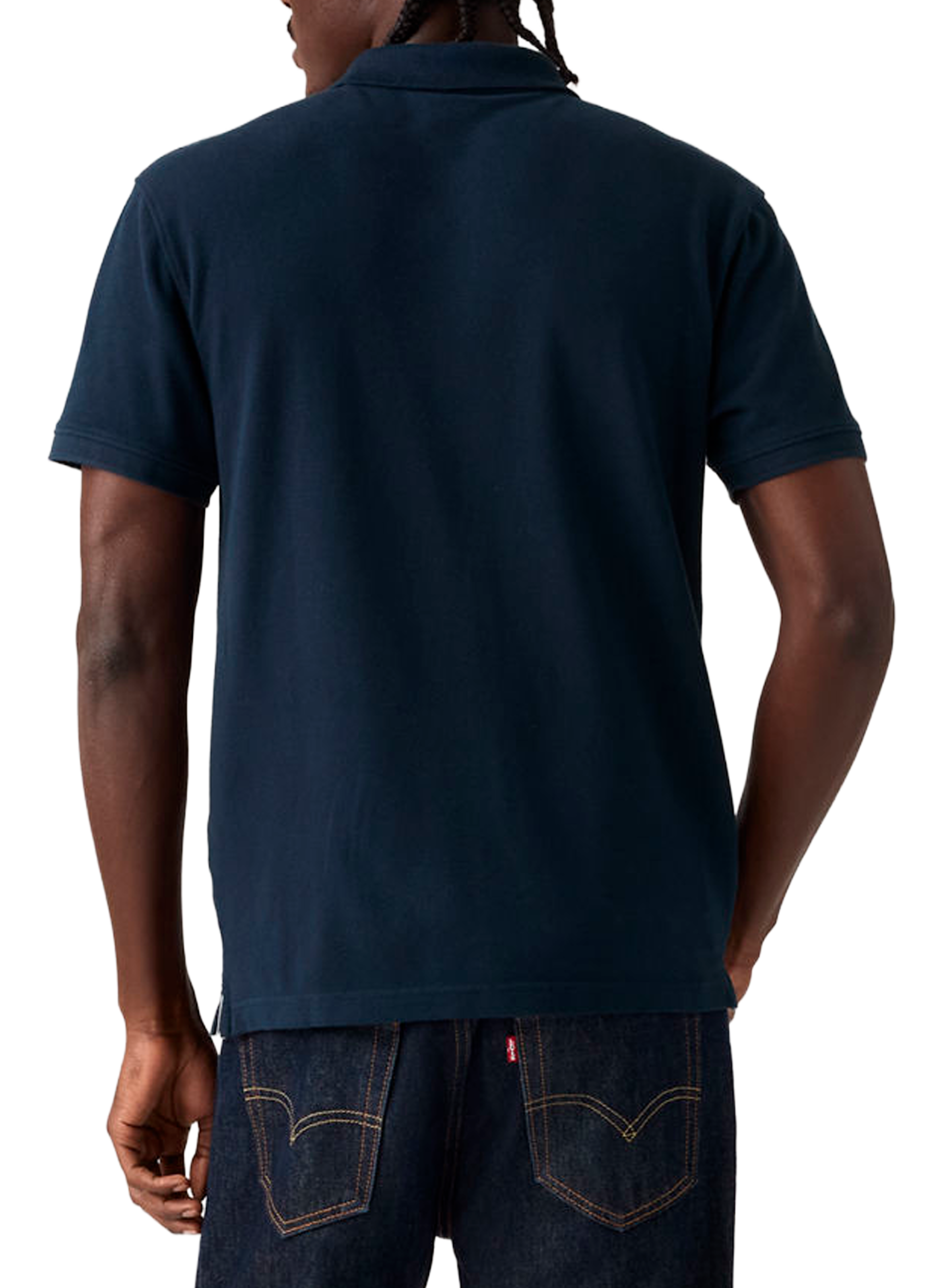 Rechte katoenen polo LEVI'S Blauw
