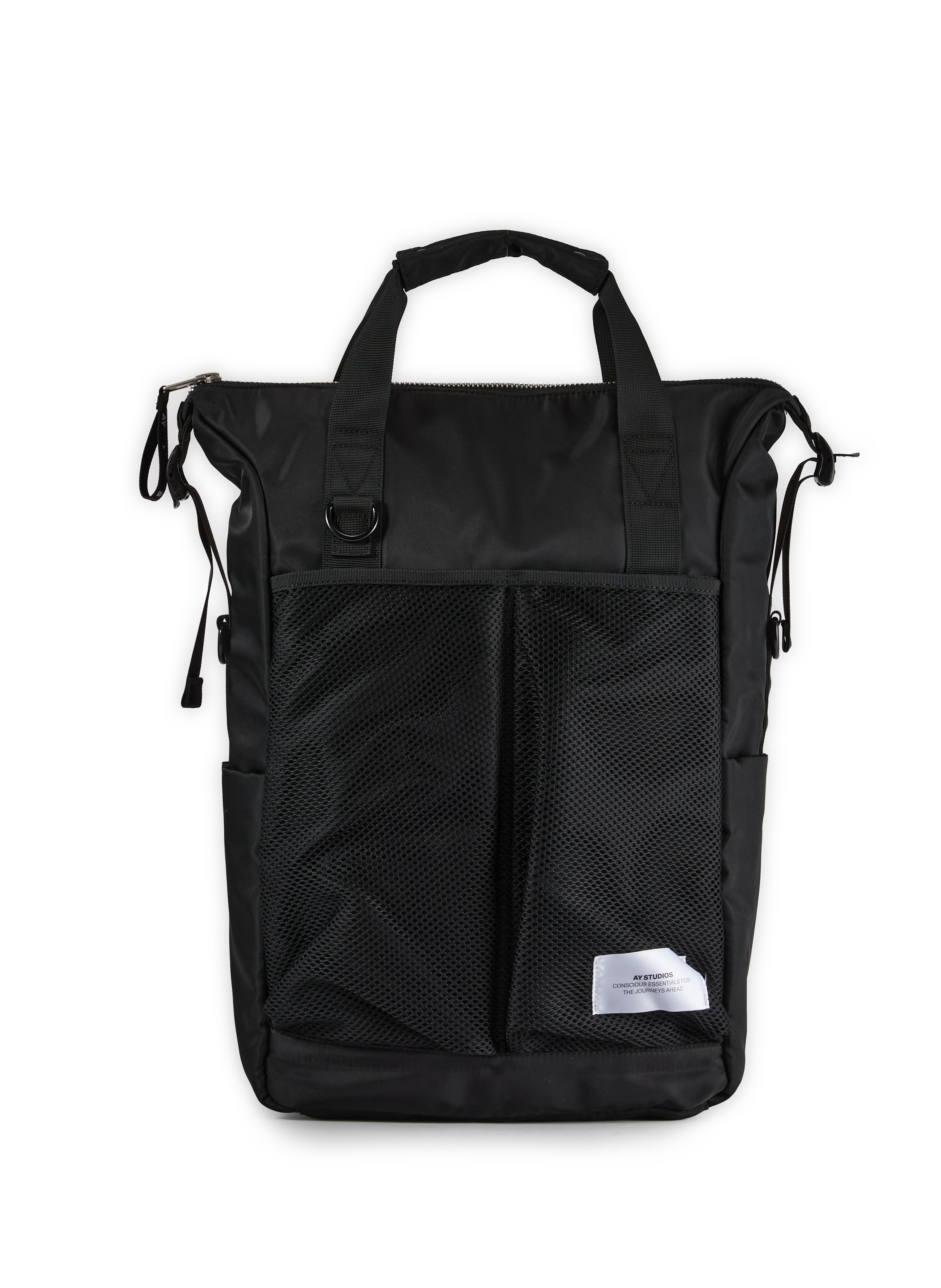 Large backpack AY STUDIOS Black