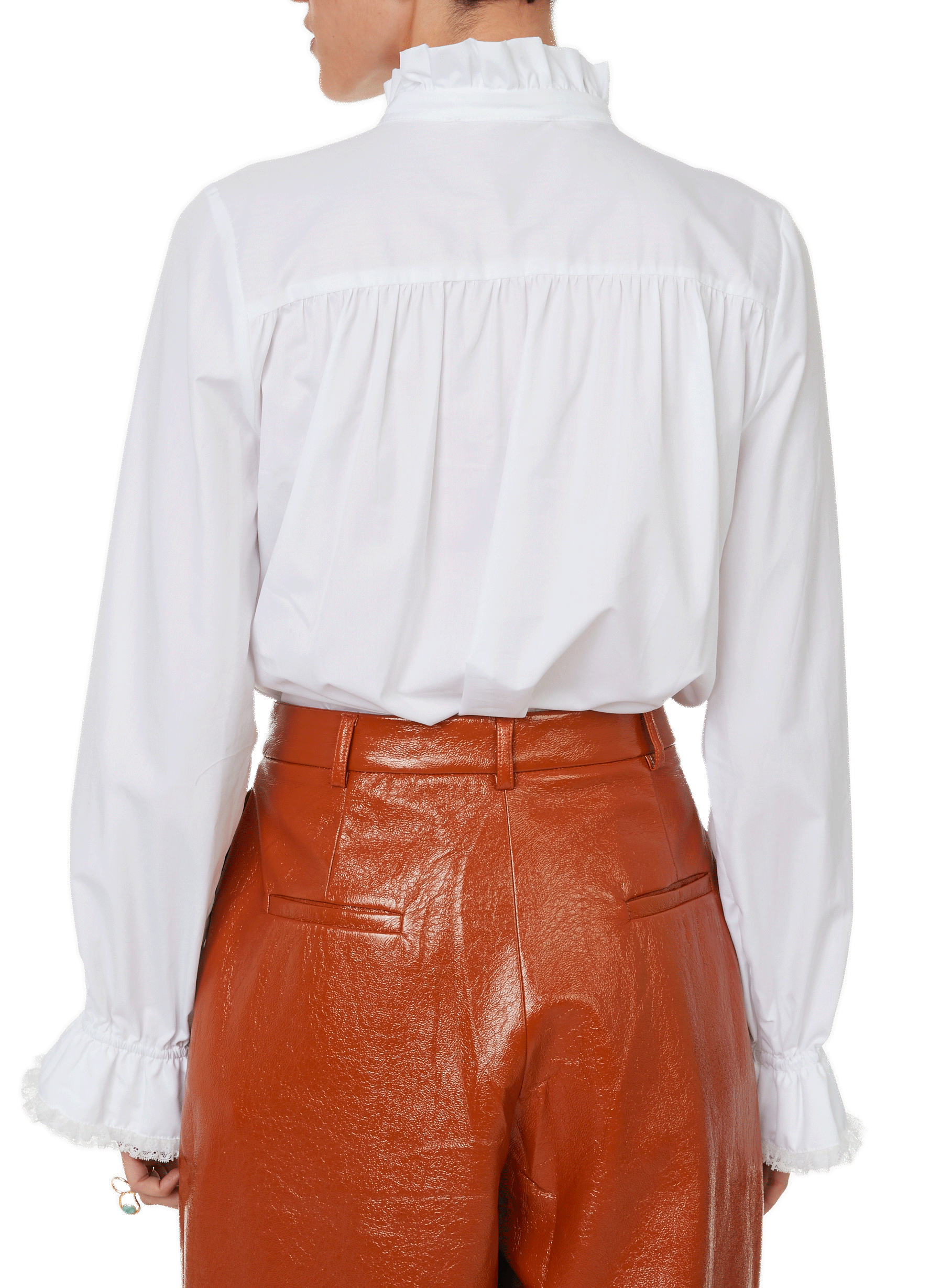 Castiglione loose-fit cotton poplin shirt FÊTE IMPÉRIALE White