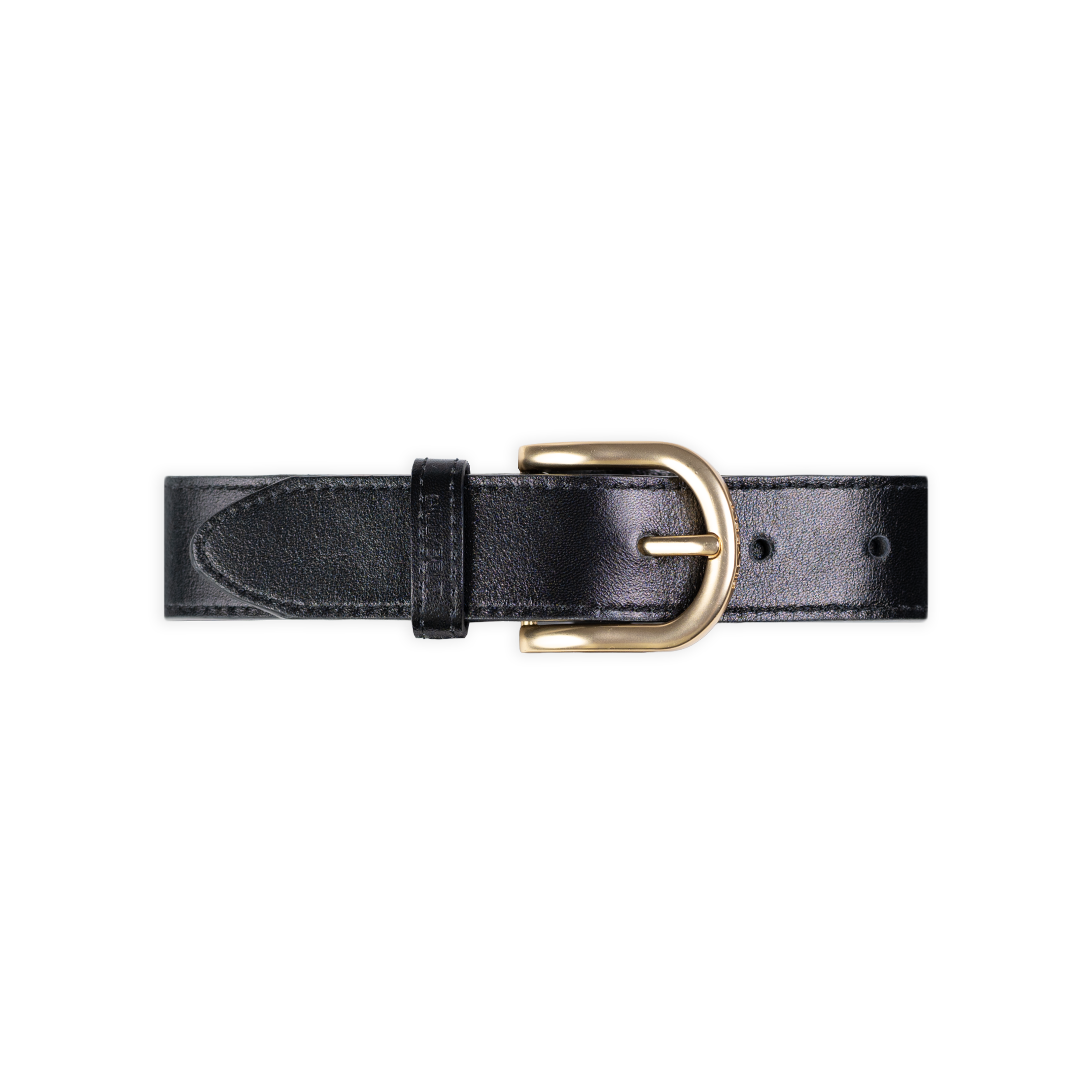 Ceinture en cuir unie BILLYBELT Noir