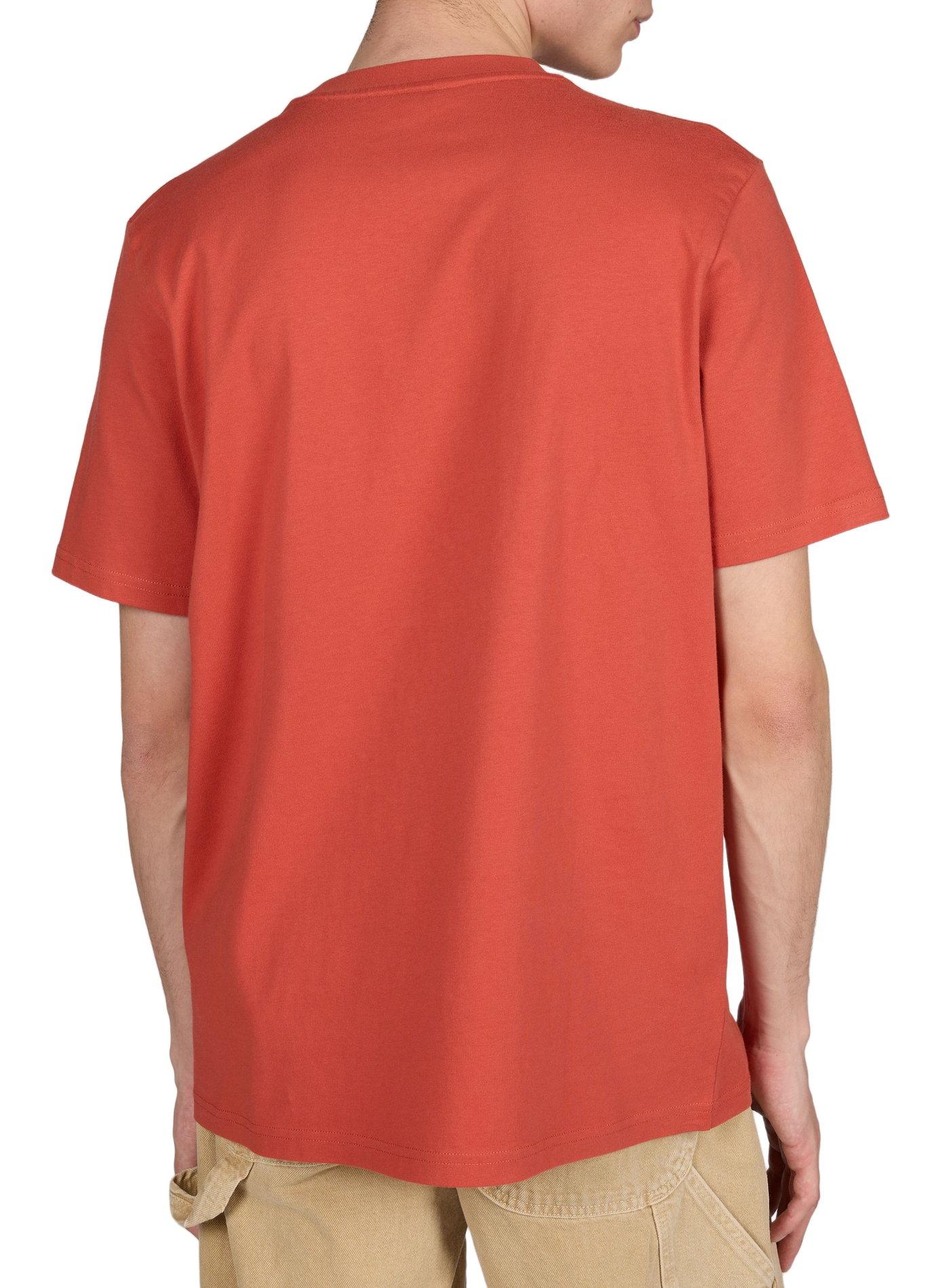 Cotton round-neck T-shirt AIGLE Red