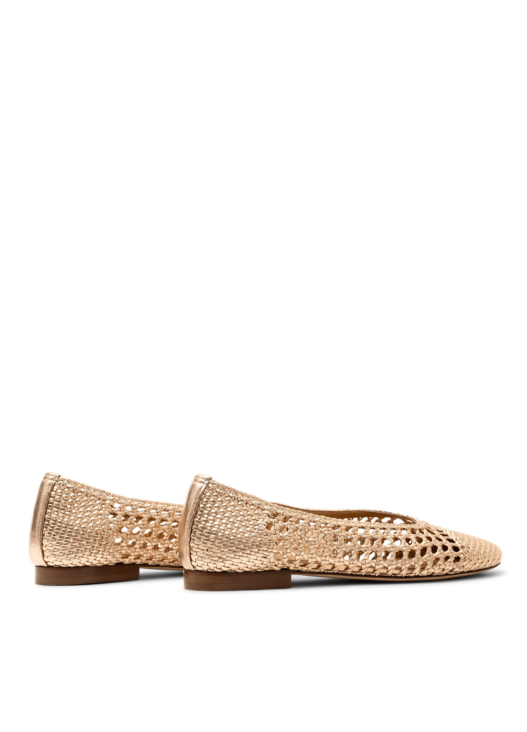 Ballerines bali en nappa | Doré PARALLELE Femme
