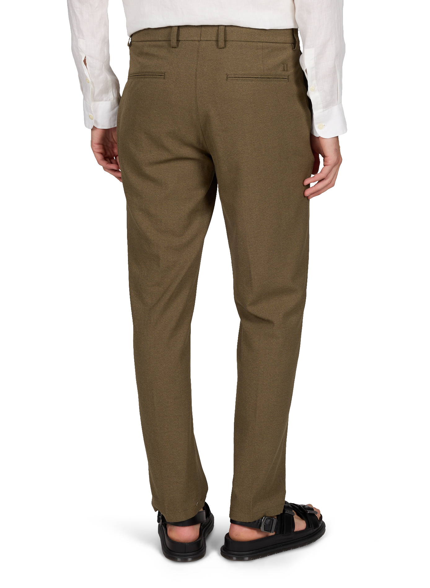 Cigarette trousers LES DEUX Brown