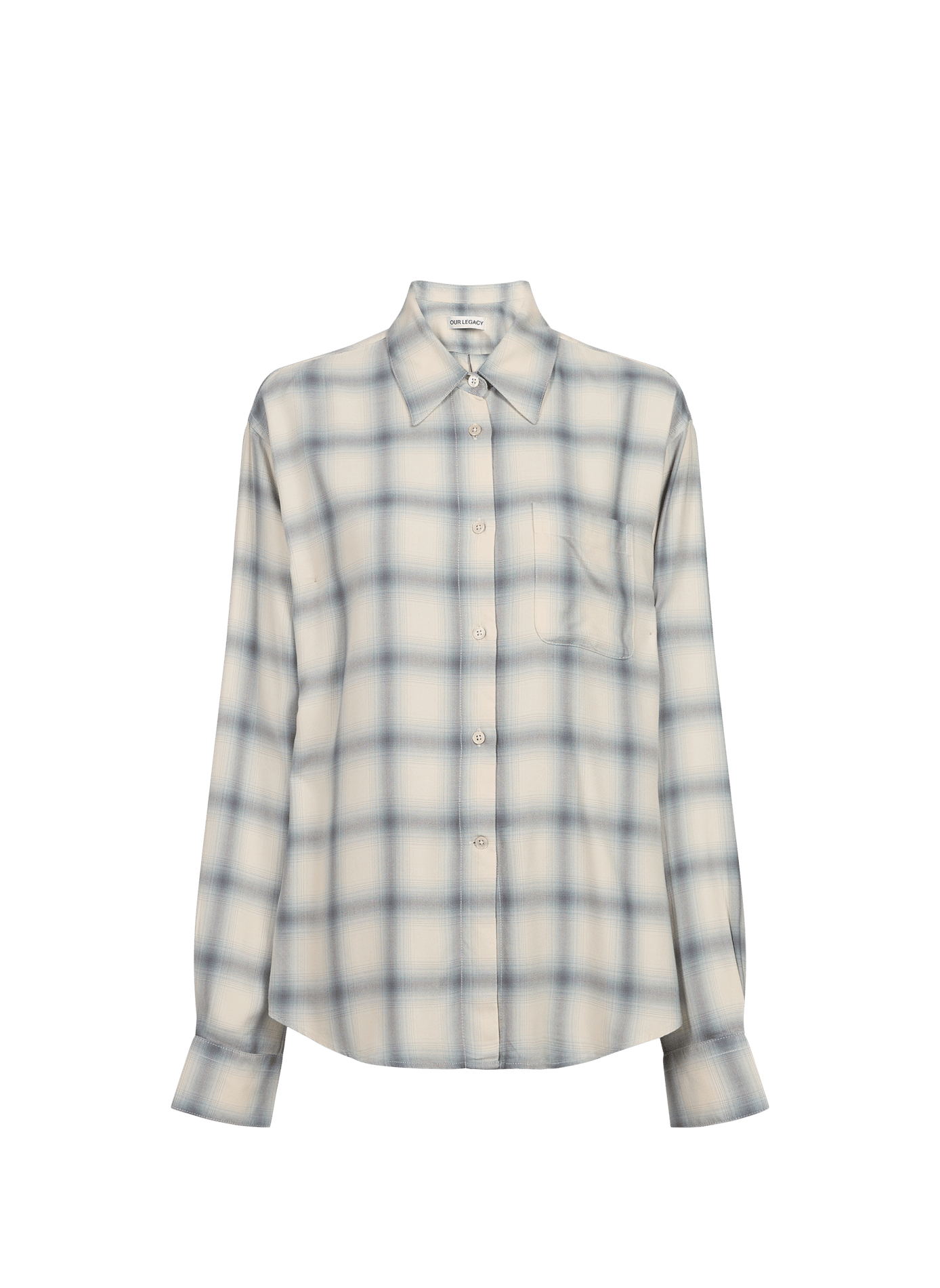 Loose-fit check shirt OUR LEGACY Multicolour