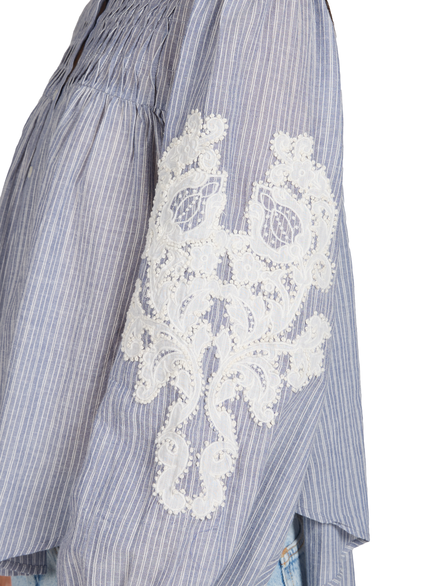 Jally cotton blouse  LOUISE MISHA Blue