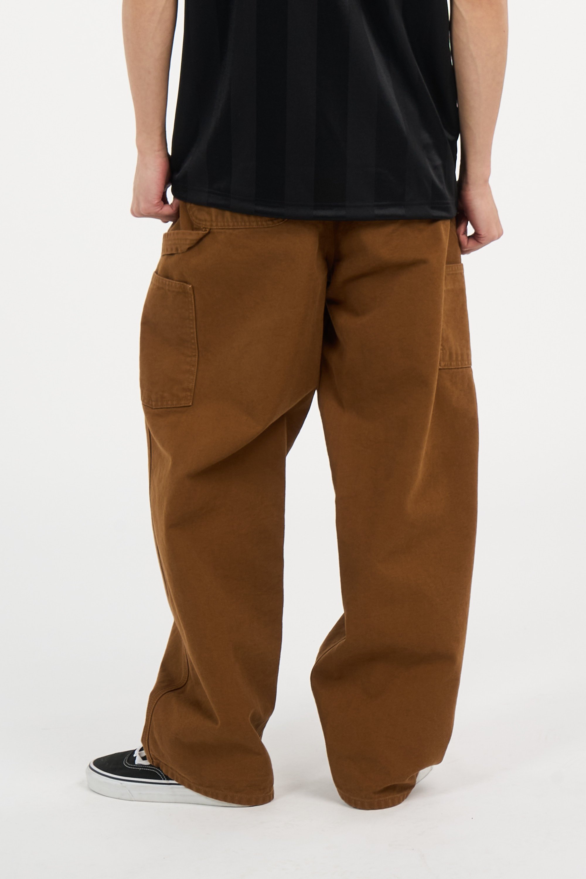 Pantalon og single knee pant CARHARTT WIP Marron