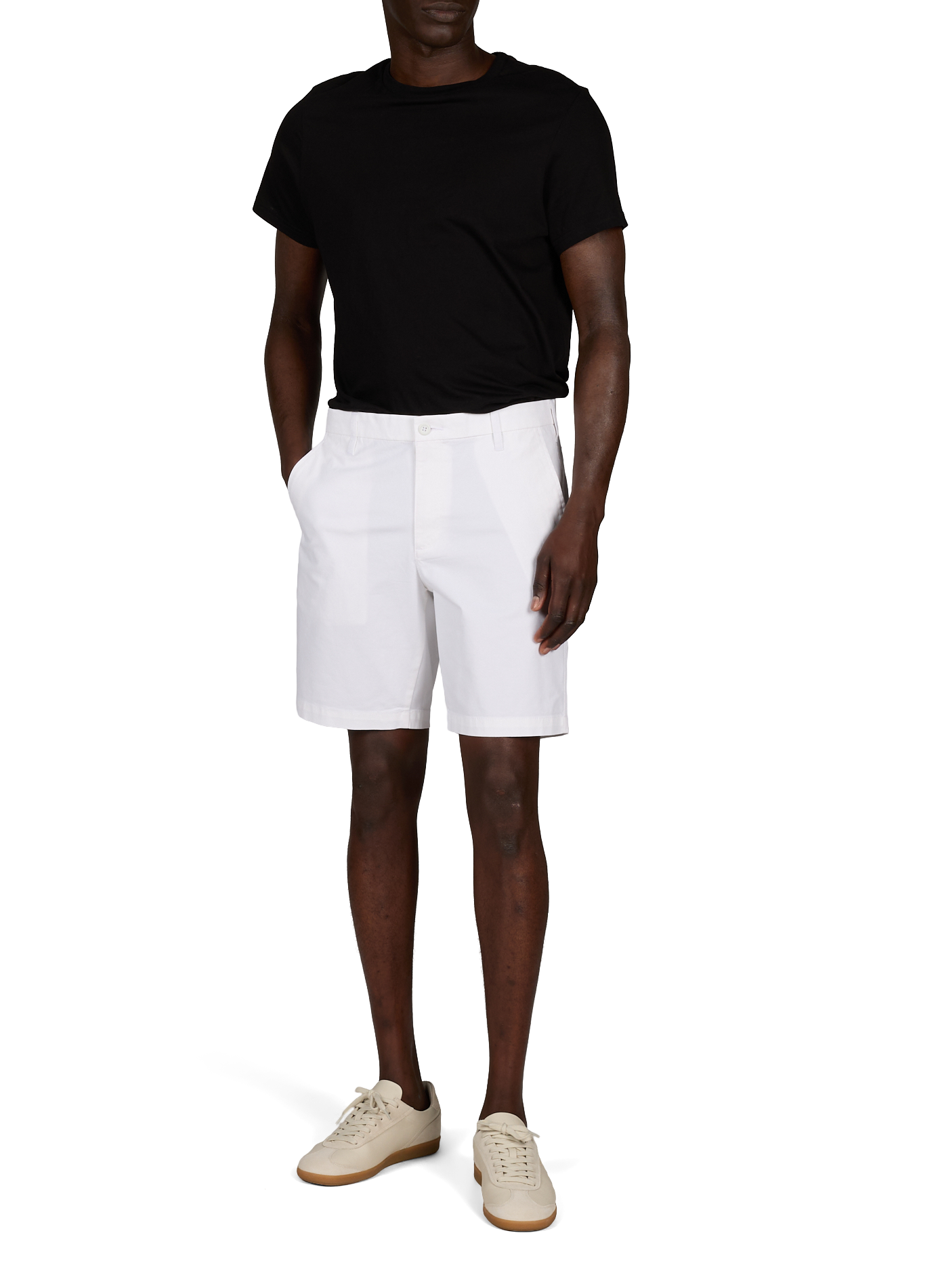 Short droit Ultimate en coton mélangé DOCKERS Blanc