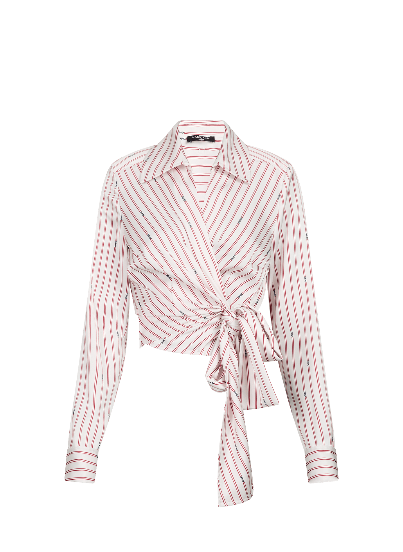Striped wrap shirt GUESS Multicolour