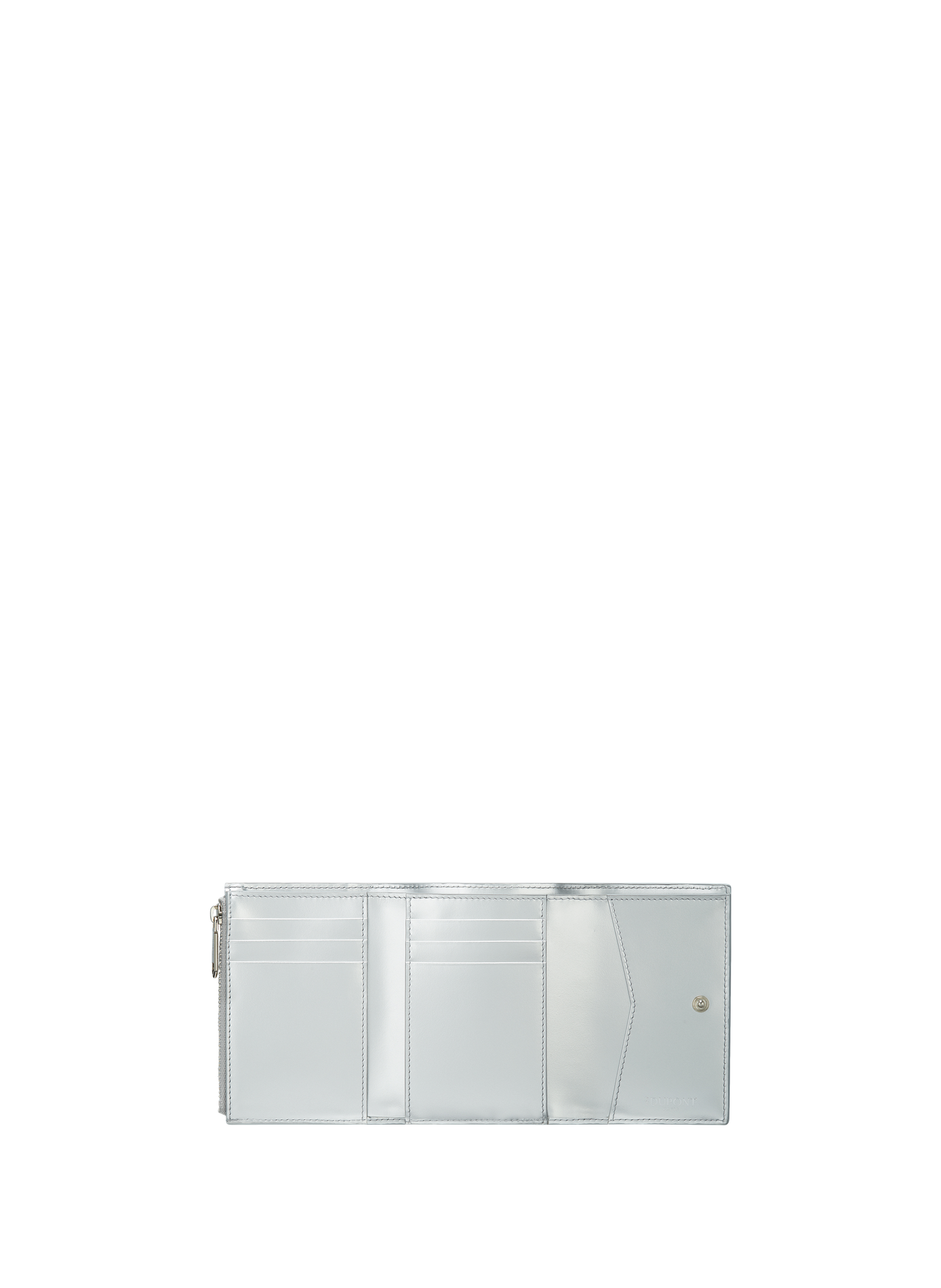 Apex leather wallet S.T. DUPONT Silver