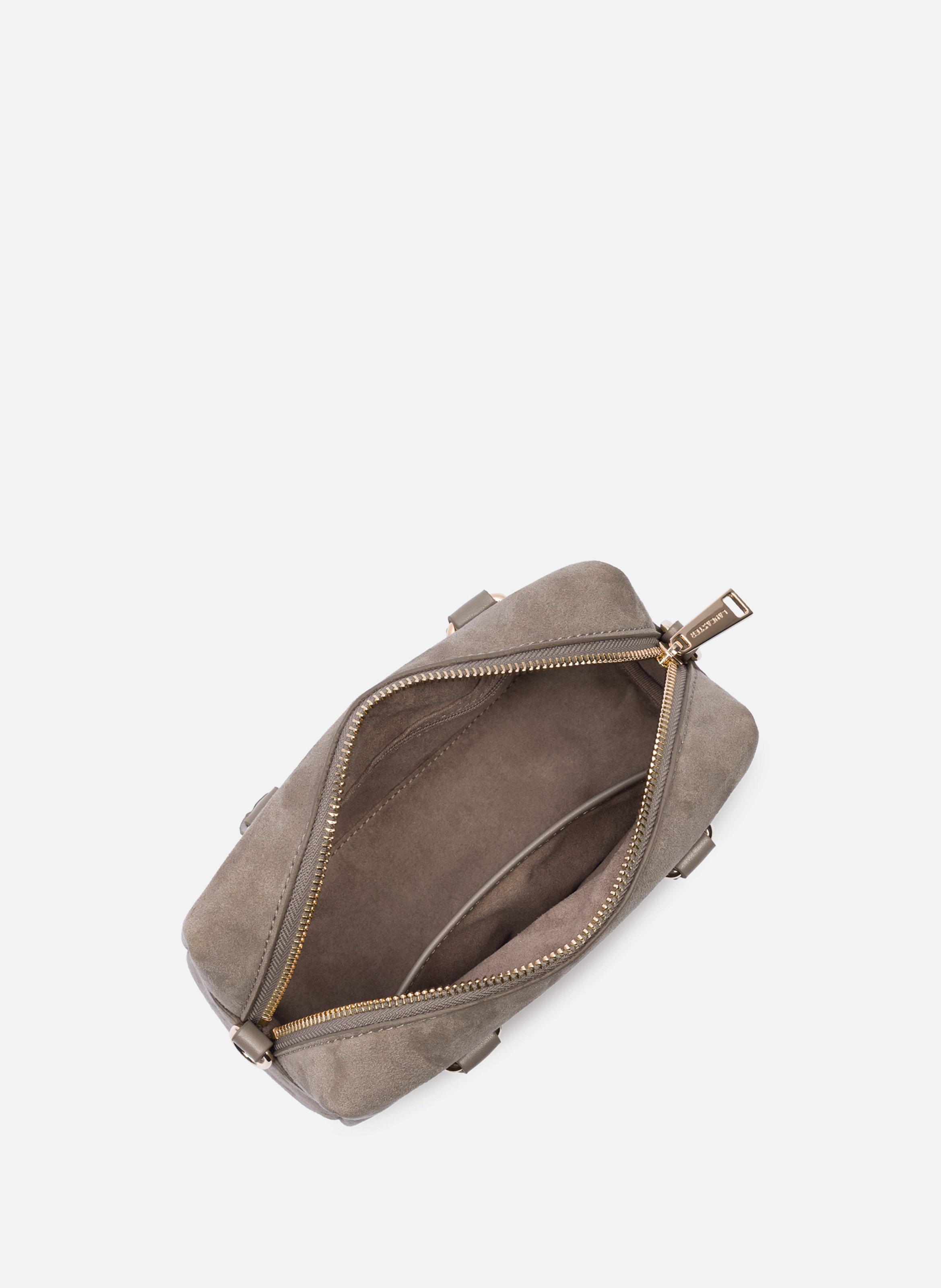 Sac à main - suède cube LANCASTER Gris