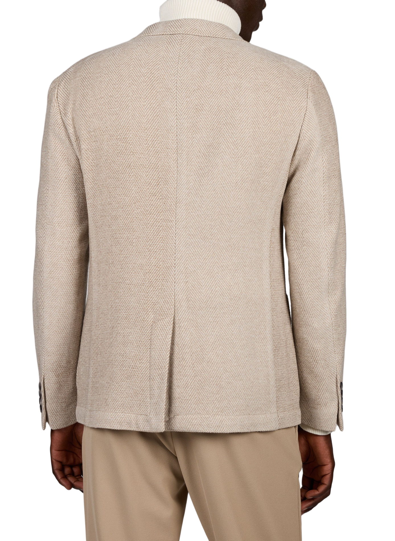 Gerader Blazer aus Wollmischung STRELLSON Beige