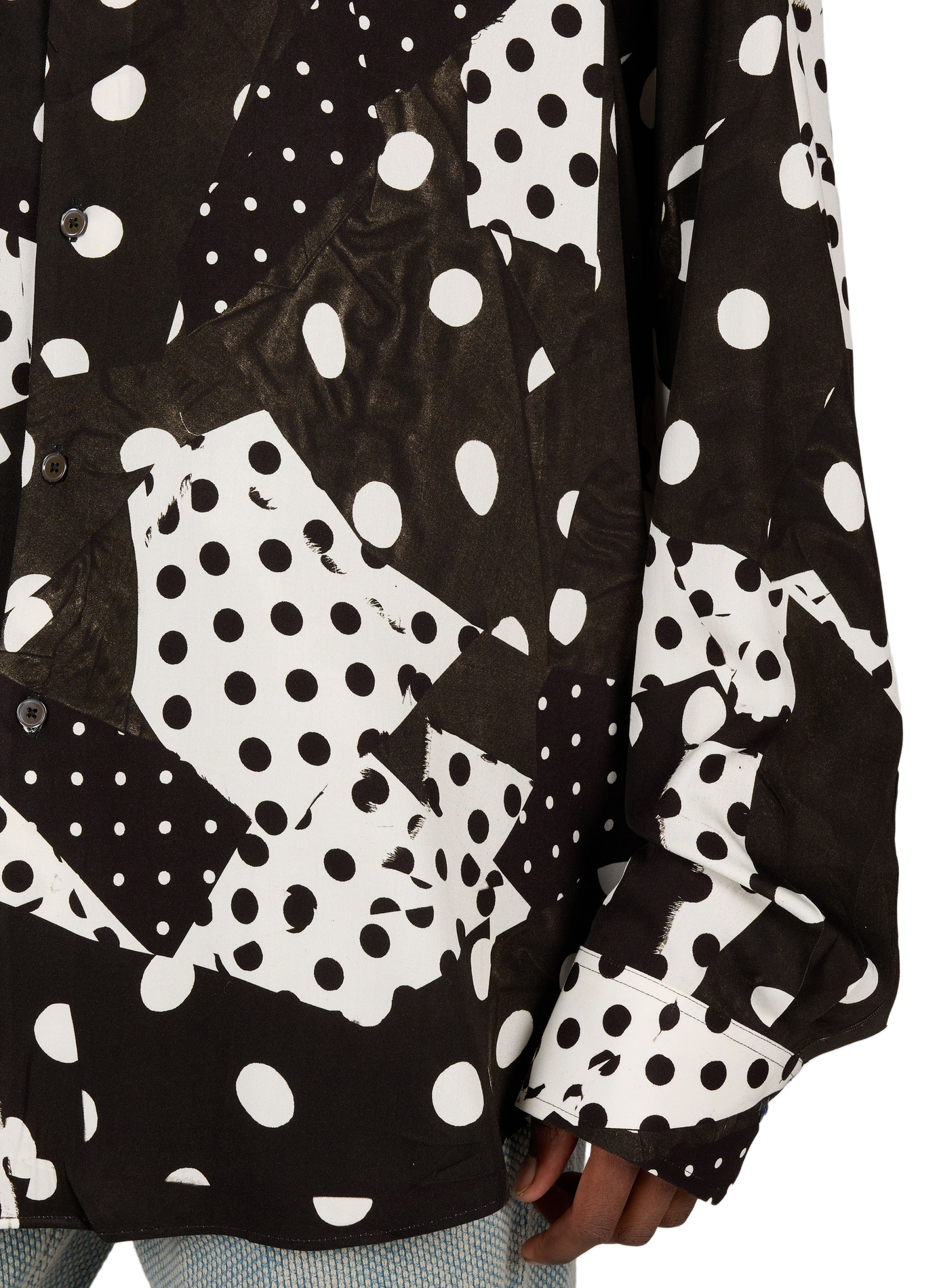 Printed flowing shirt PAUL SMITH Black