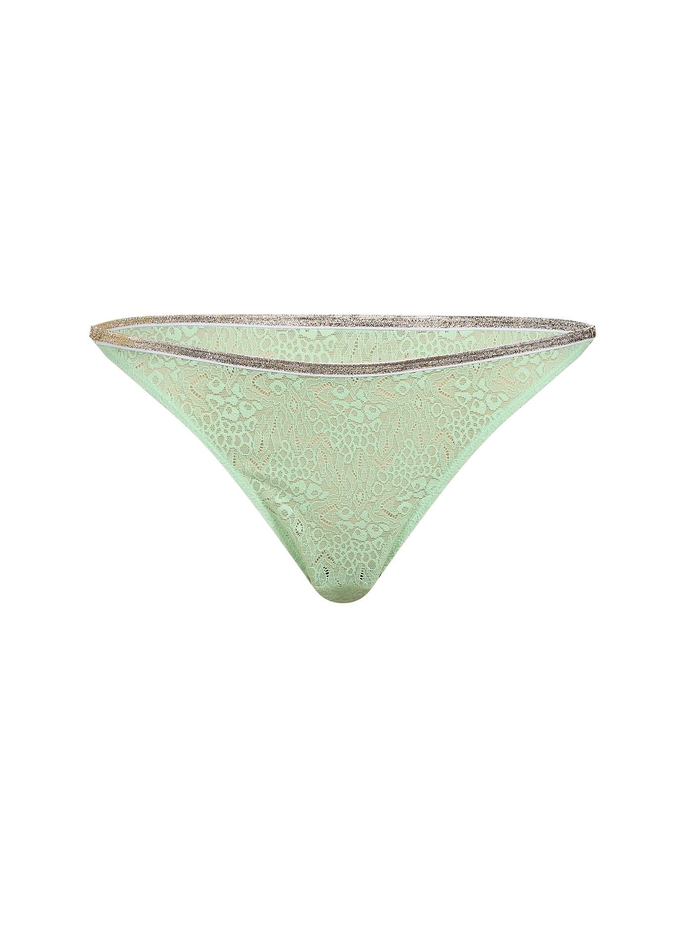 Culotte mit glitzerndem Bund LA NOUVELLE Grun